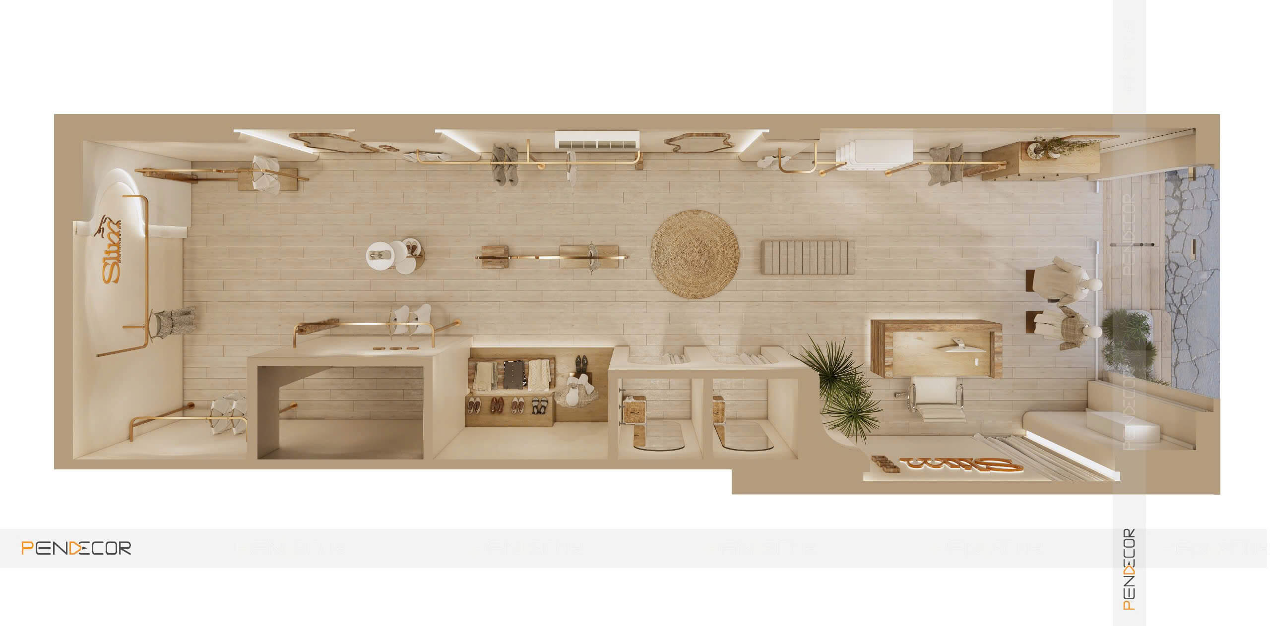 Thiết Kế Shop Thời Trang Nữ Slim