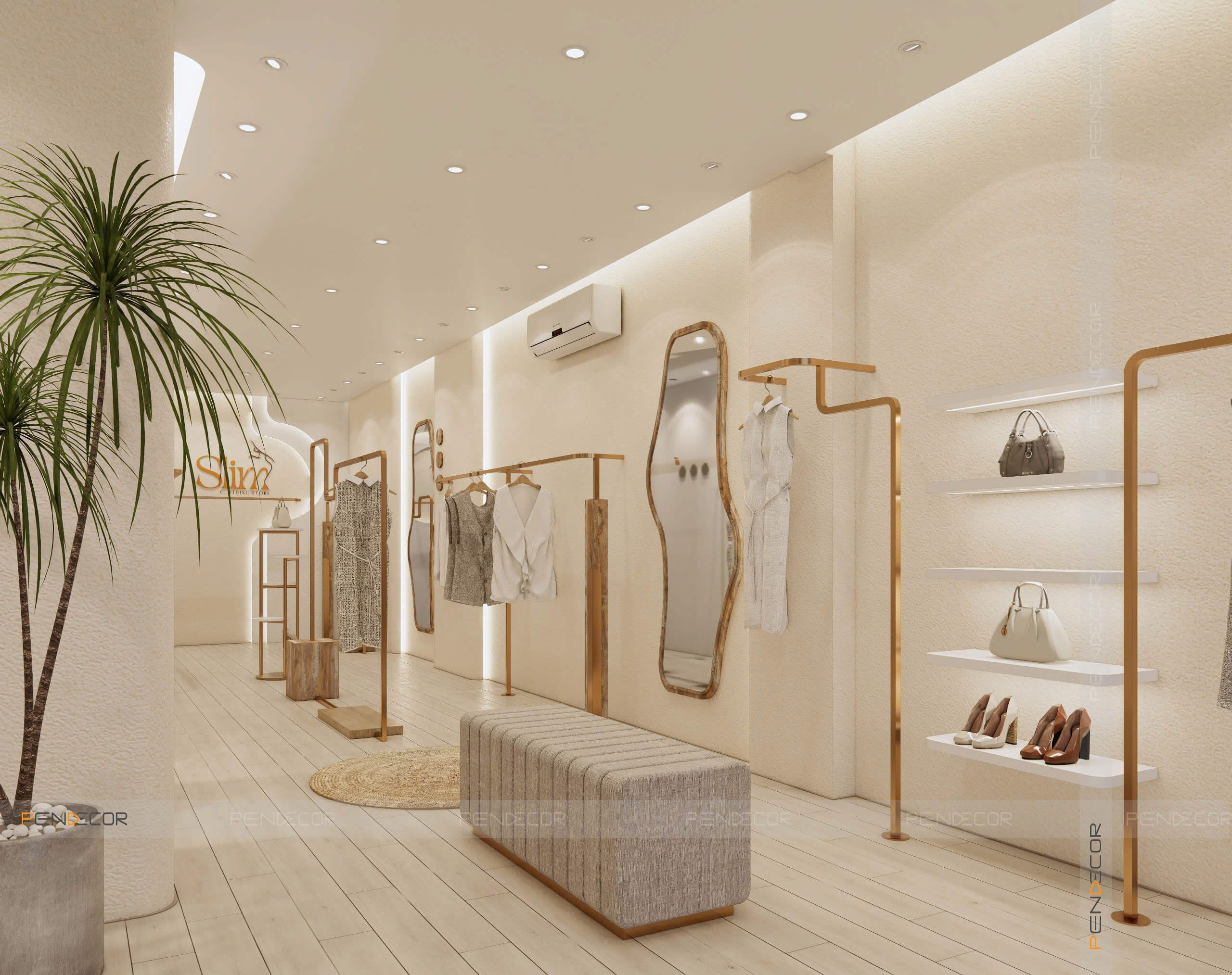 Thiết Kế Shop Thời Trang Nữ Slim