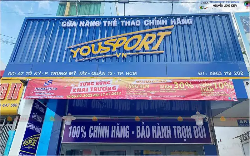 biển hiệu shop Pendecor