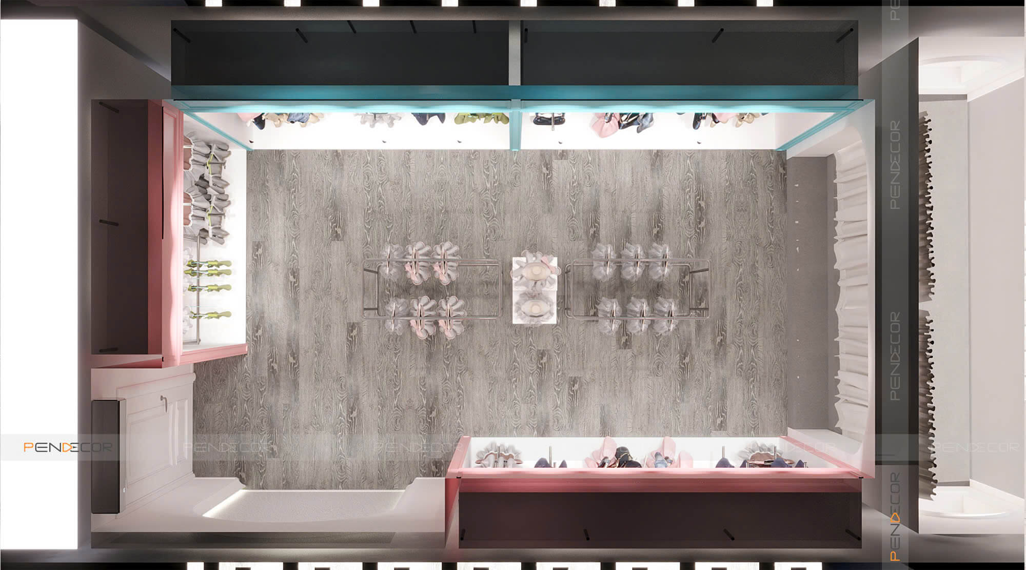 Thiết Kế Shop Thời Trang Trẻ Em Nấm Kid