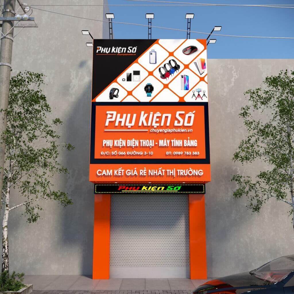 thiết kế biển quảng cáo Pendecor