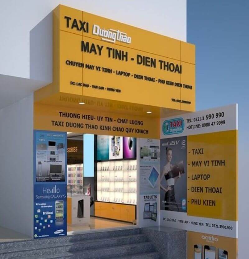 làm bảng hiệu đẹp Pendecor