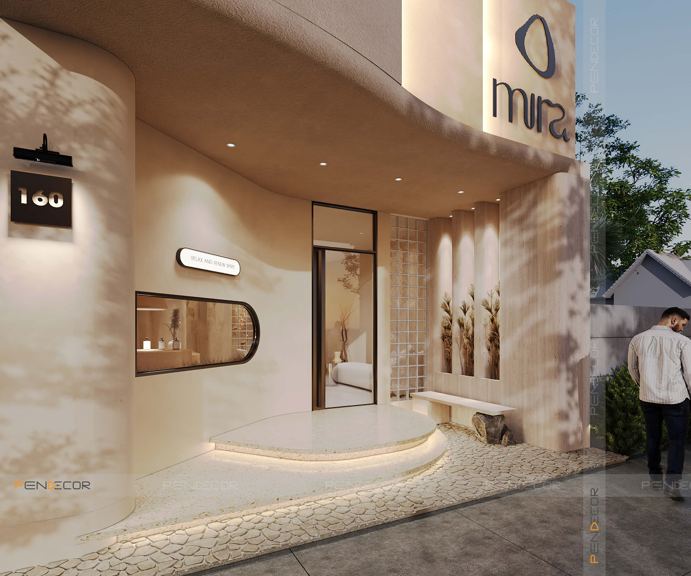 Minimalism Spa Concept - EMO-ARTISTRY