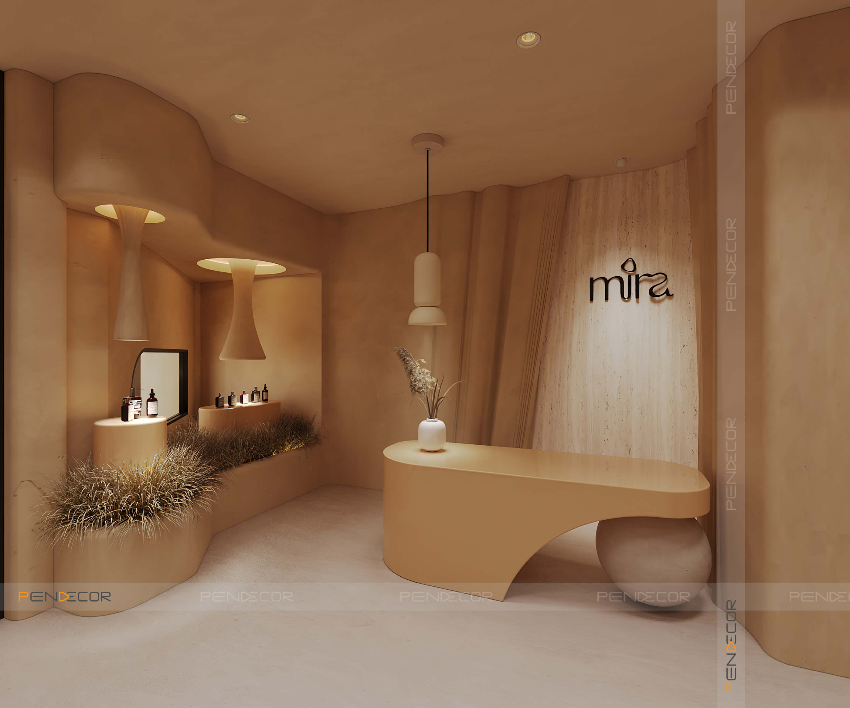 Minimalism Spa Concept - EMO-ARTISTRY