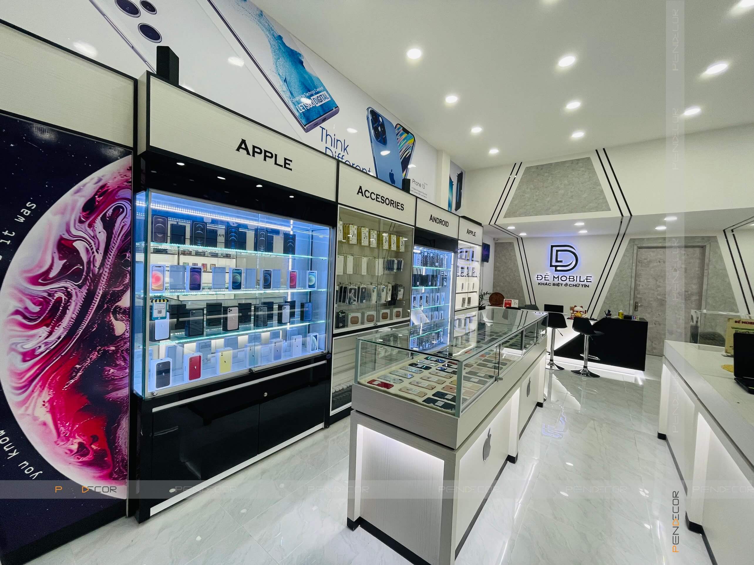 chi phí thi công shop quần áo Pendecor