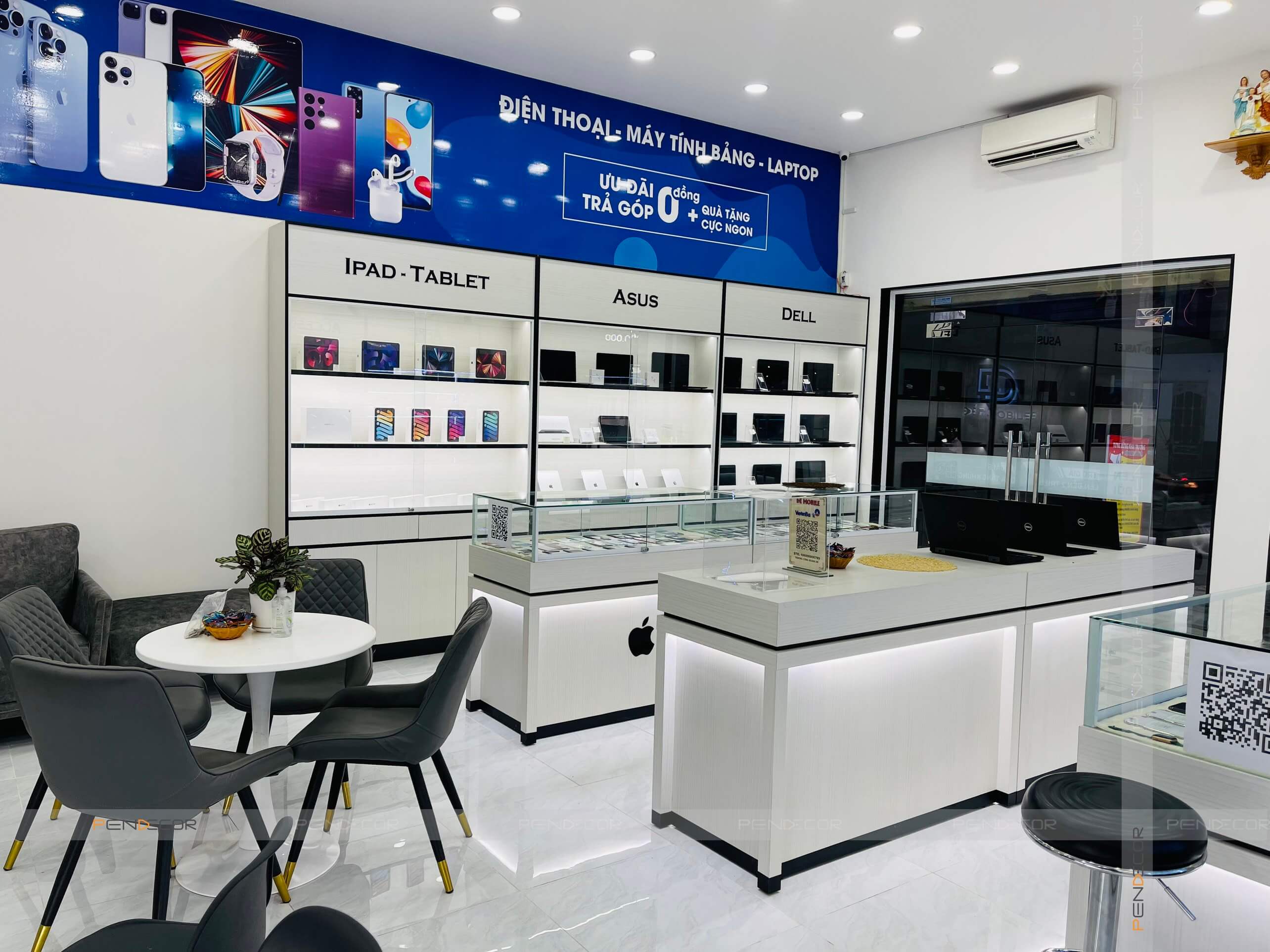 nội thất shop thời trang Pendecor