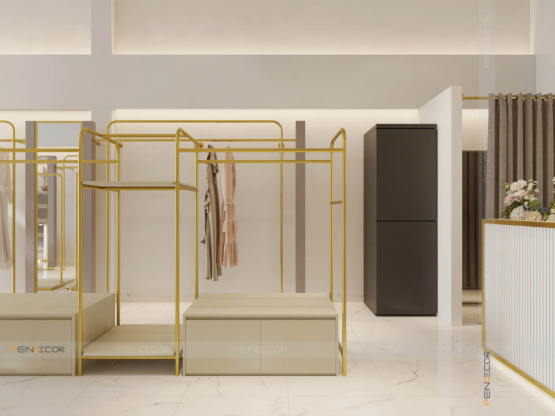 Thiết Kế Shop Thời Trang Nữ Lion Reuse