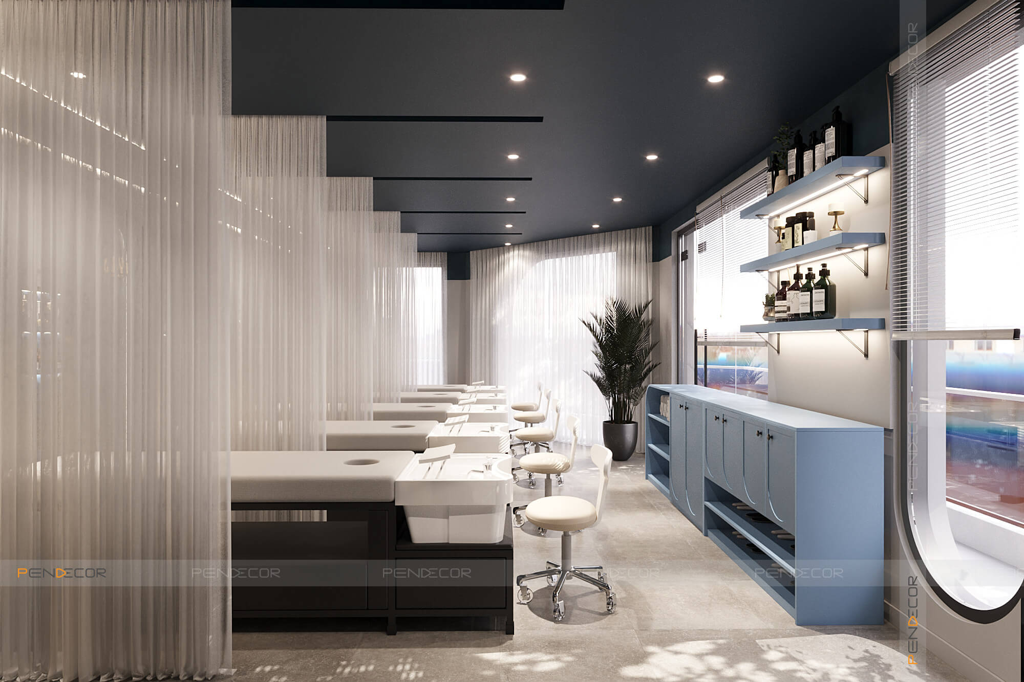 nội thất spa đẹp Pendecor