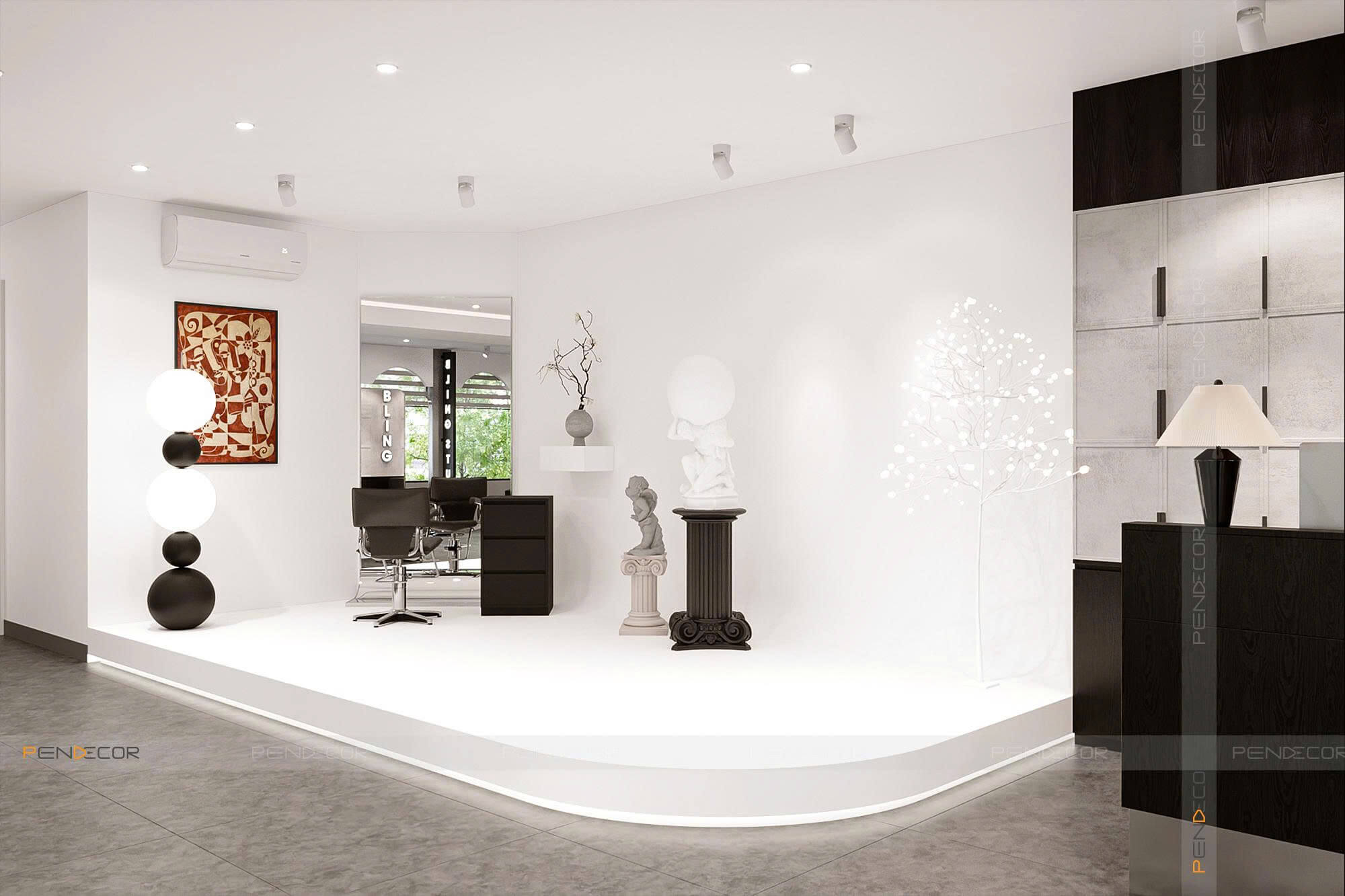 Thiết Kế Salon Tóc Bling Hair Studio (Bình Thạnh)