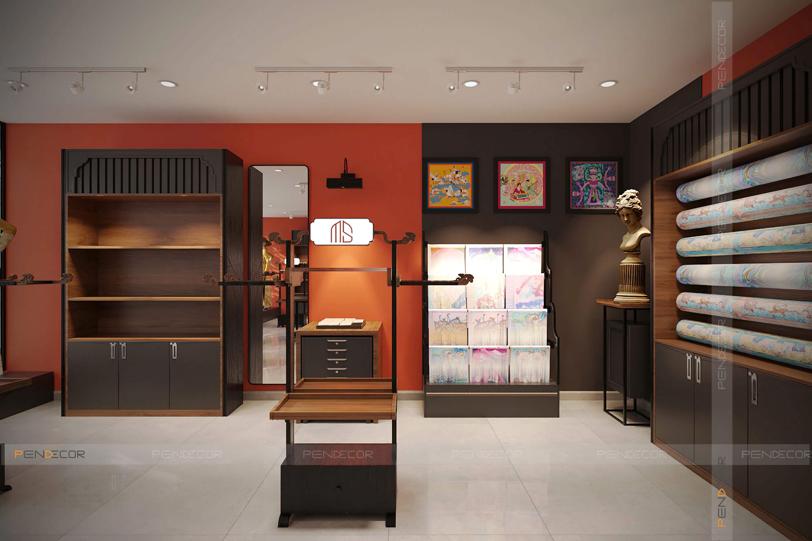 Thiết Kế Showroom Mulberry Silk