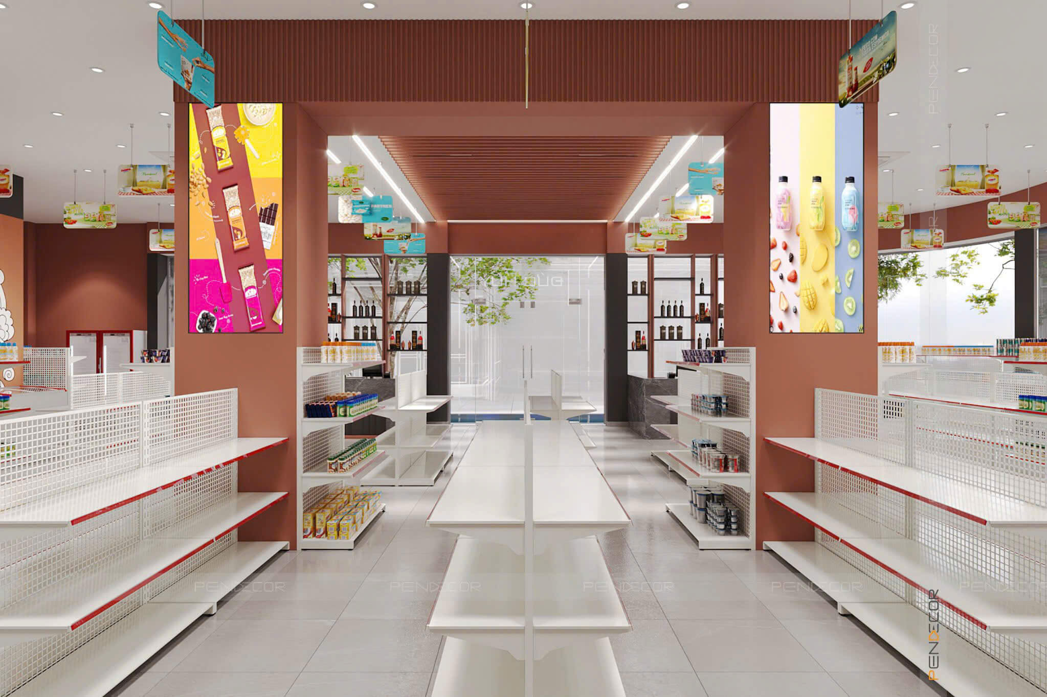 Thiết Kế Siêu Thị Mini Đức Huy