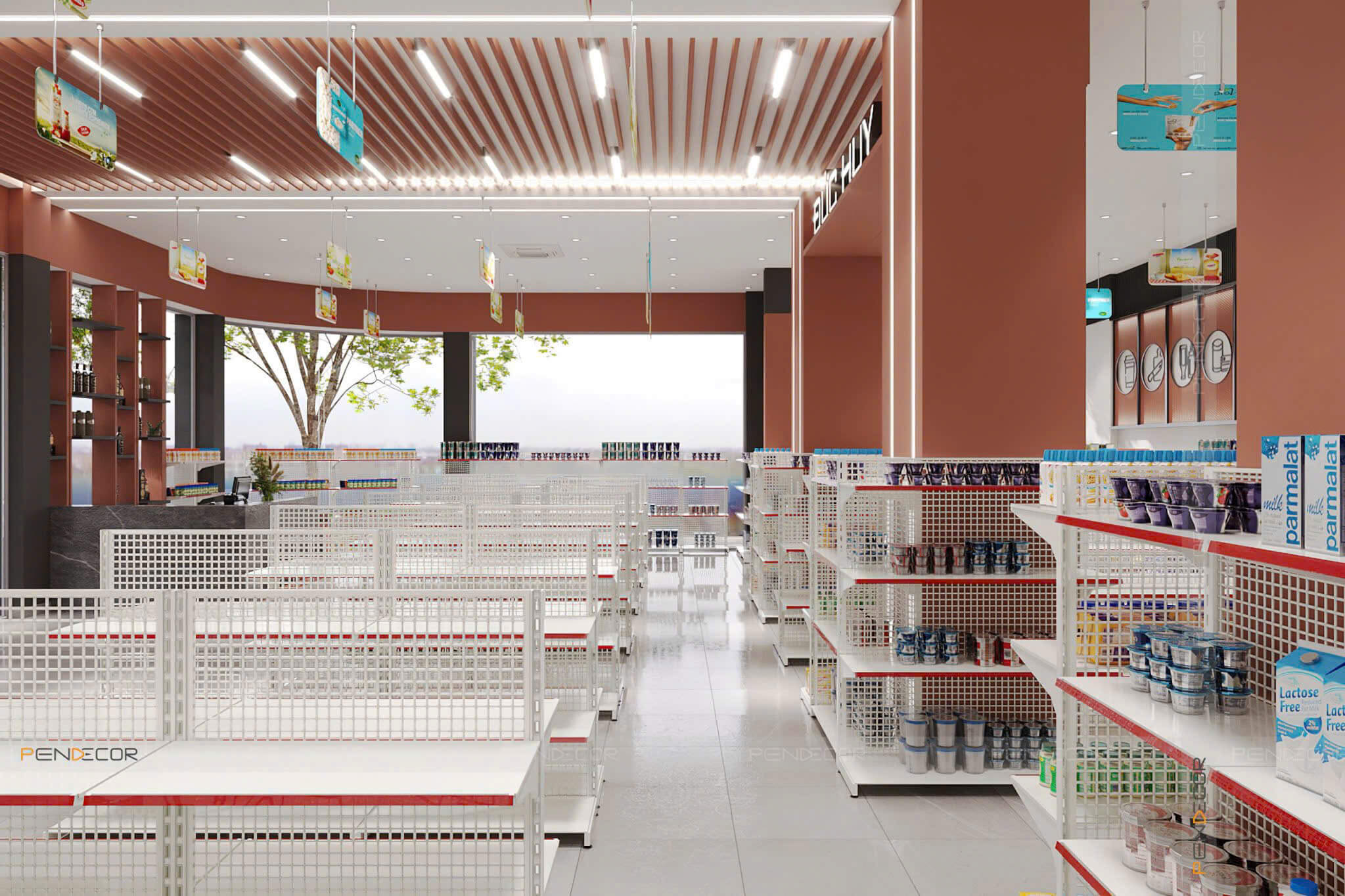 Thiết Kế Siêu Thị Mini Đức Huy