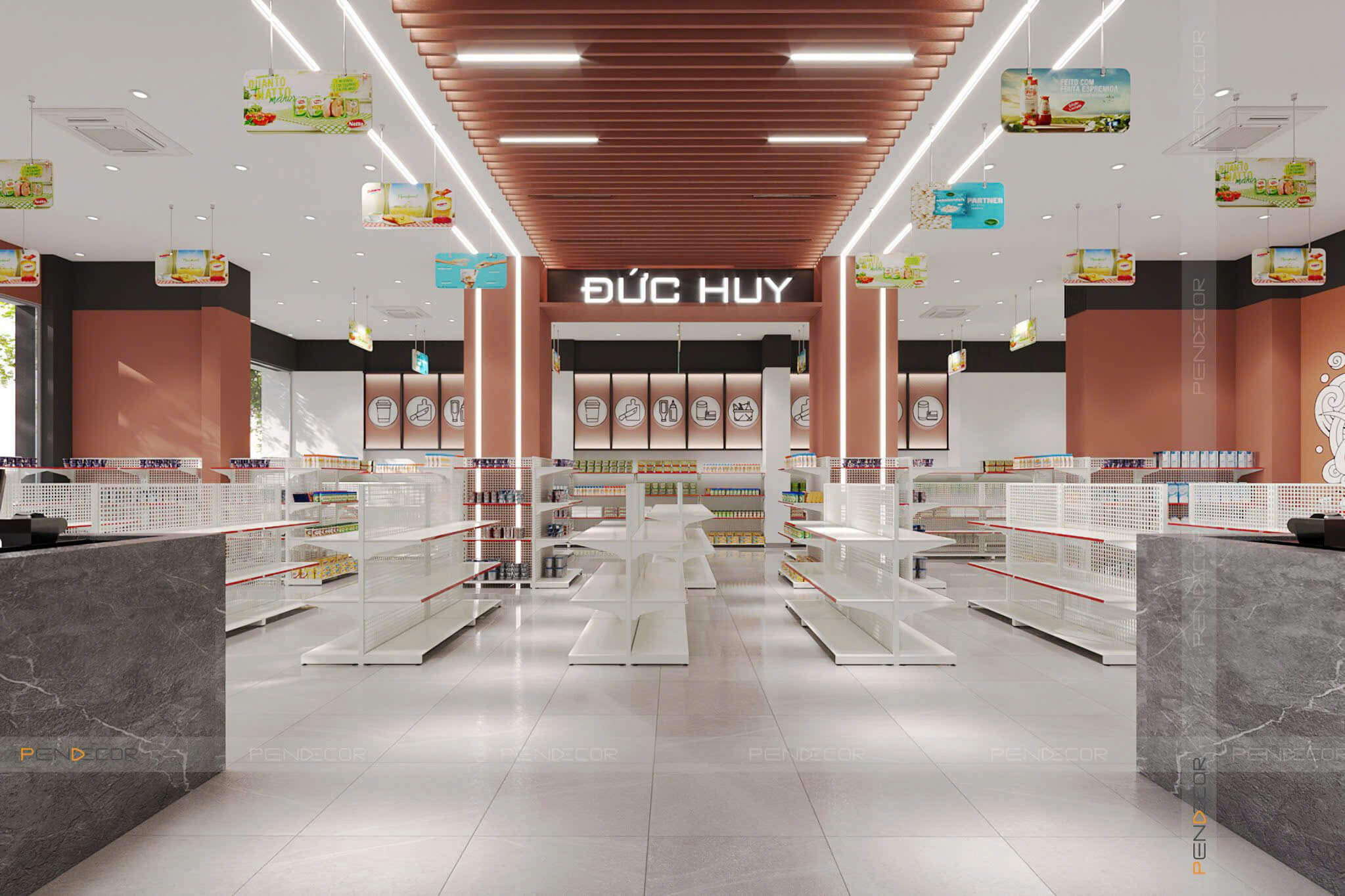 Thiết Kế Siêu Thị Mini Đức Huy