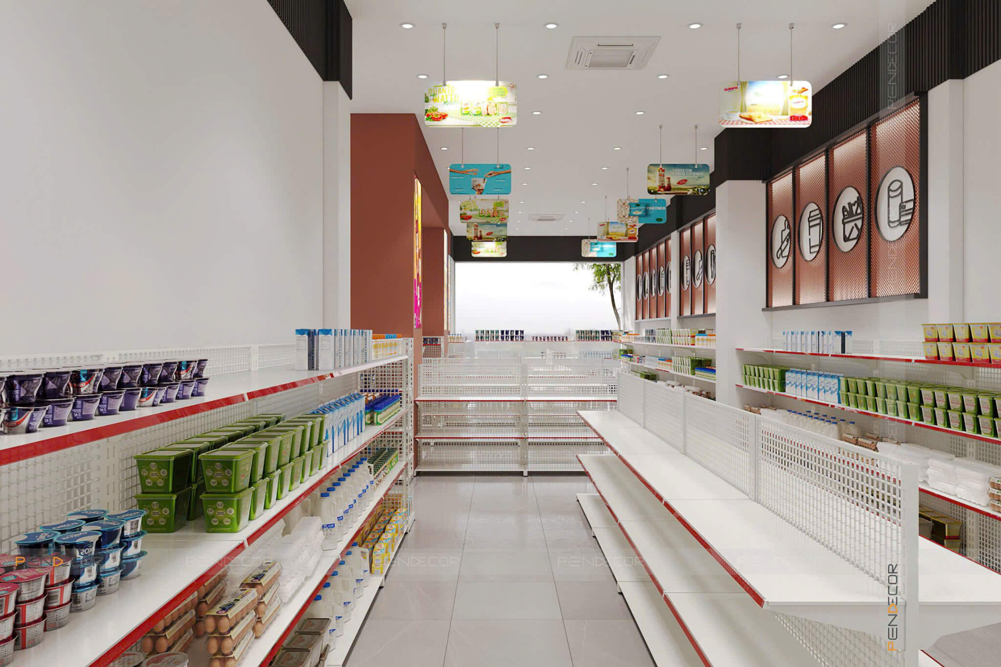 Thiết Kế Siêu Thị Mini Đức Huy