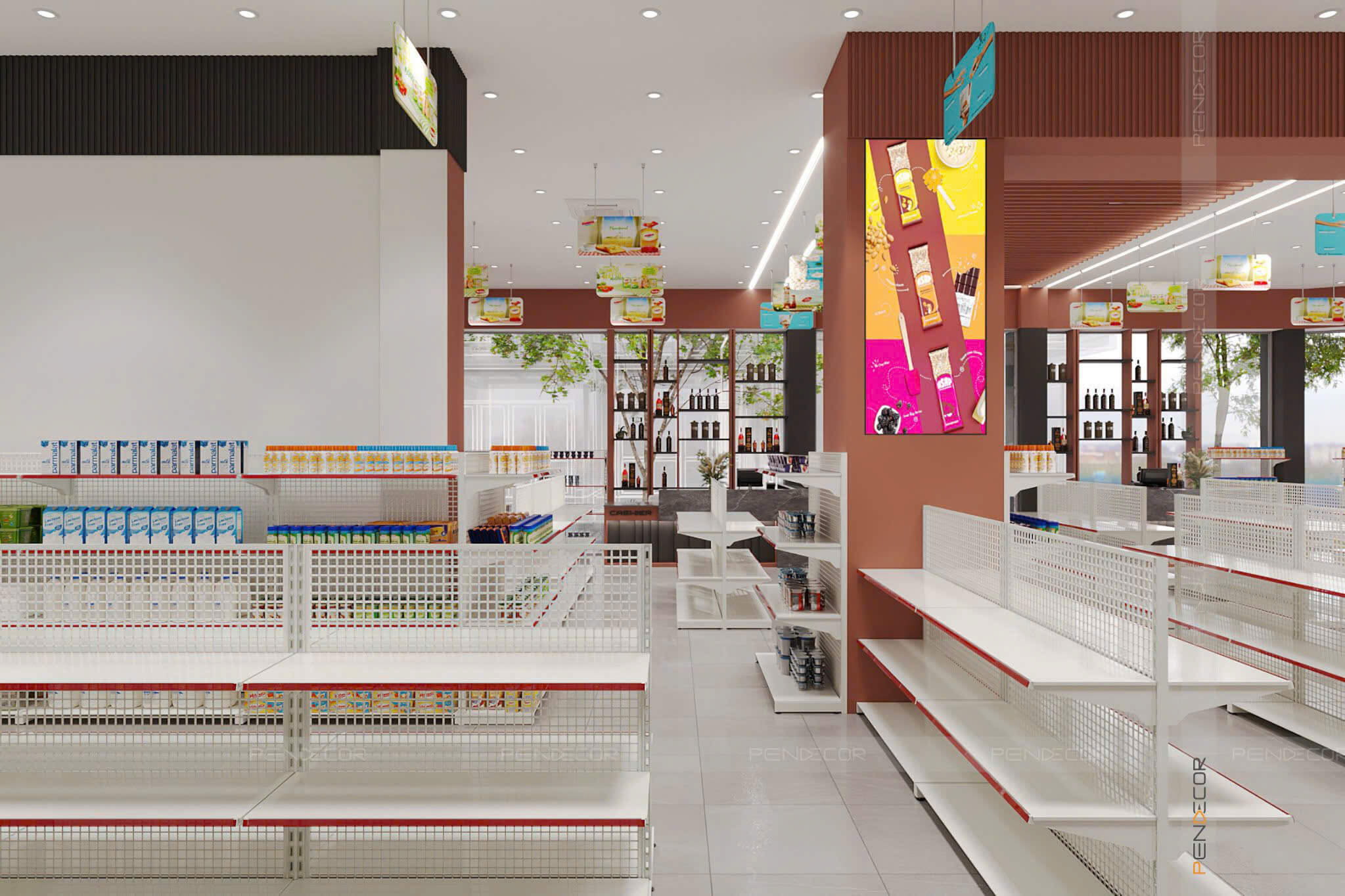 Thiết Kế Siêu Thị Mini Đức Huy