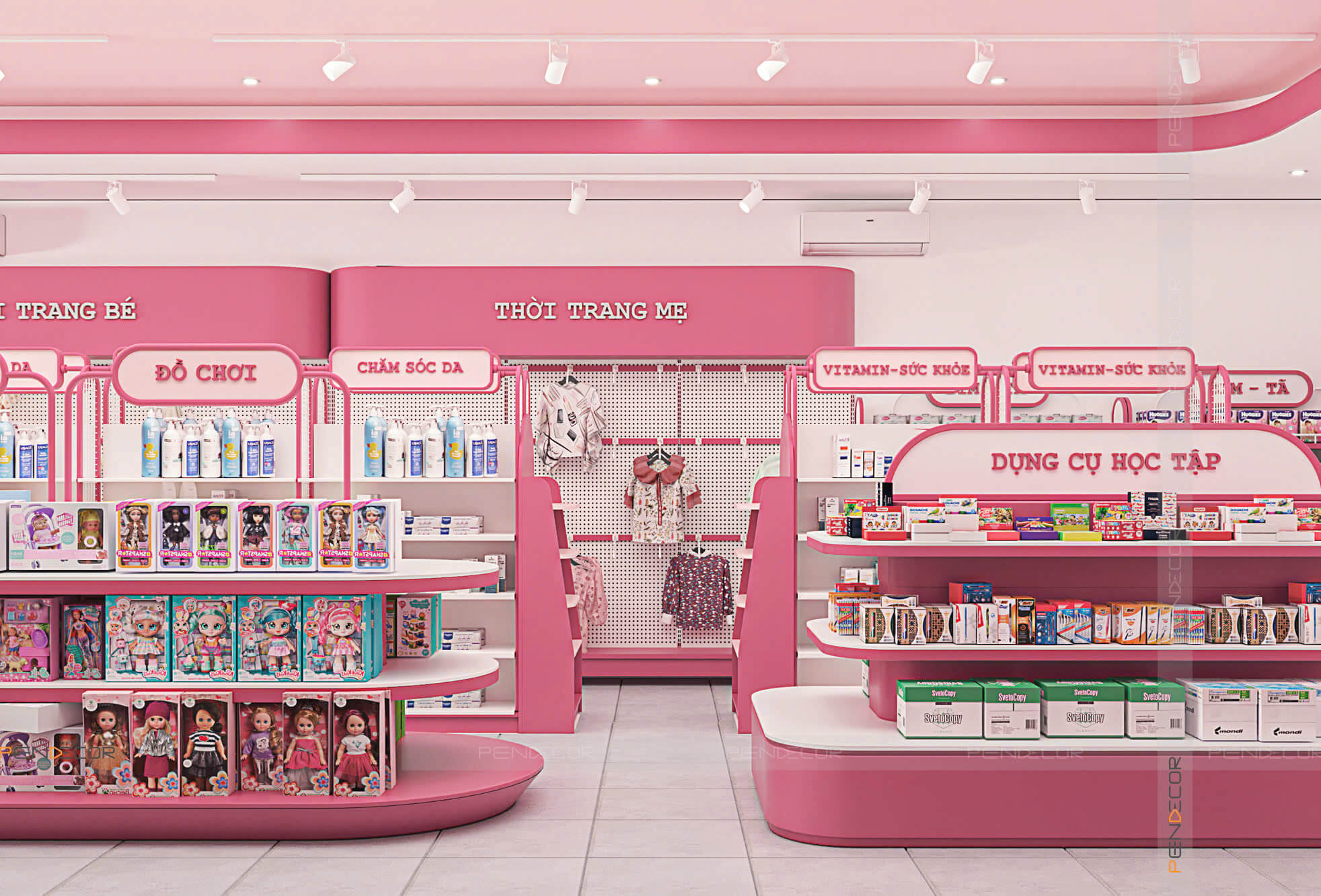 Thiết Kế Shop Mẹ và Bé Thỏ Ngọc