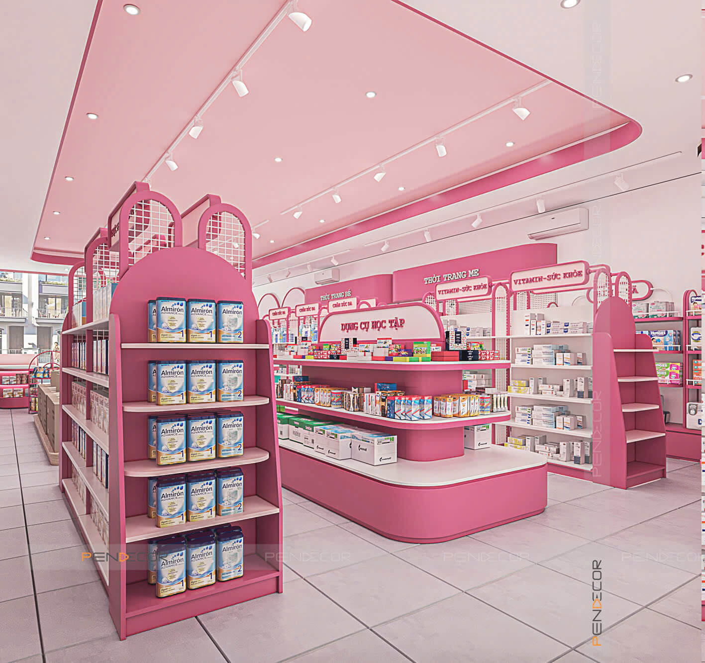 Thiết Kế Shop Mẹ và Bé Thỏ Ngọc