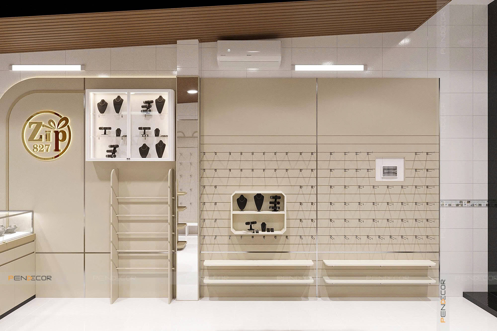 Thiết Kế Shop Phụ Kiện ZIP 872