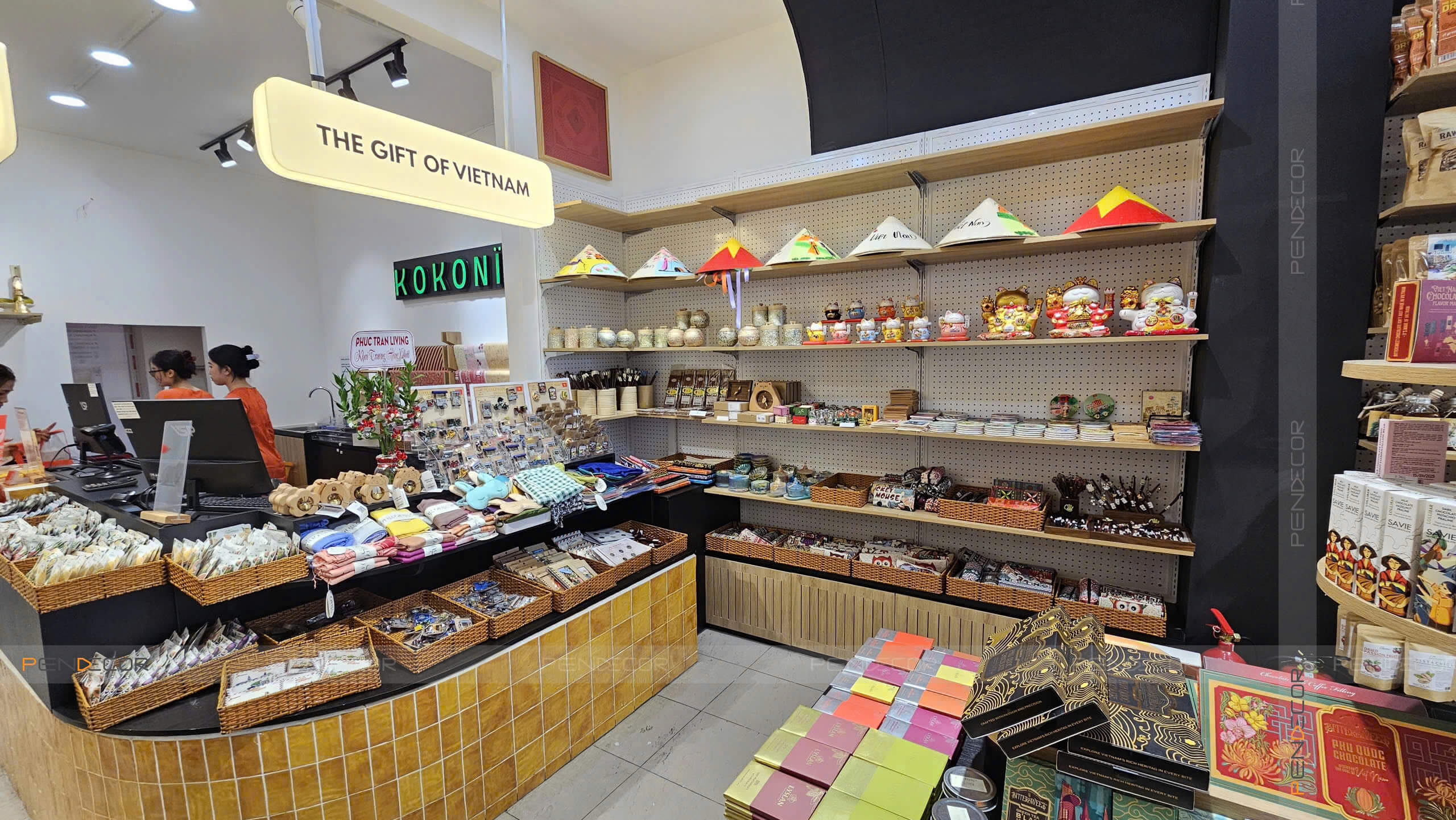 Thi Công Shop Phụ Kiện Kokonic