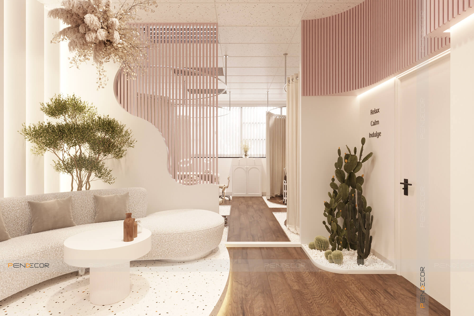 thiết kế spa Pendecor