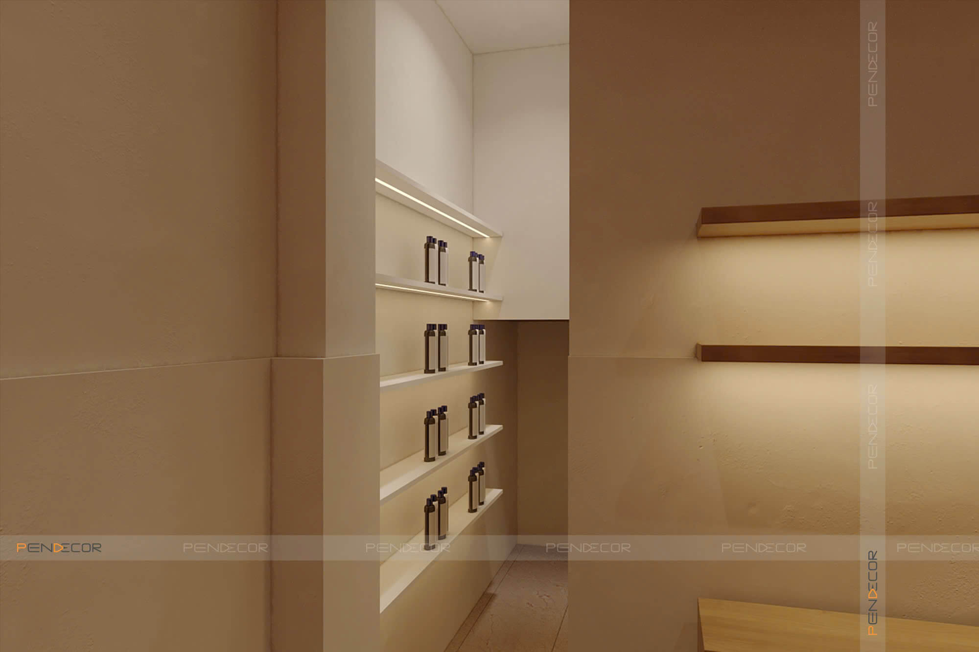 Thiết Kế Salon Tóc Qi Hair & Beauty Salon