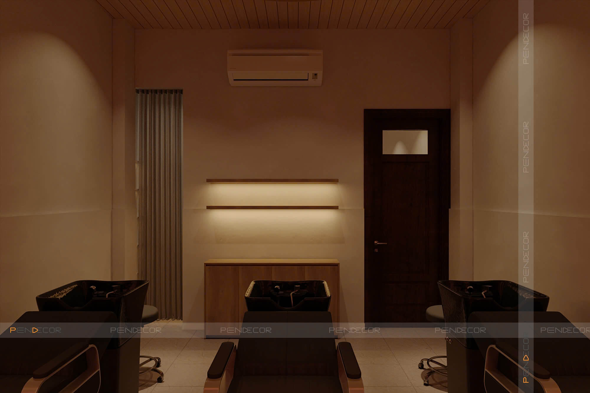 Thiết Kế Salon Tóc Qi Hair & Beauty Salon