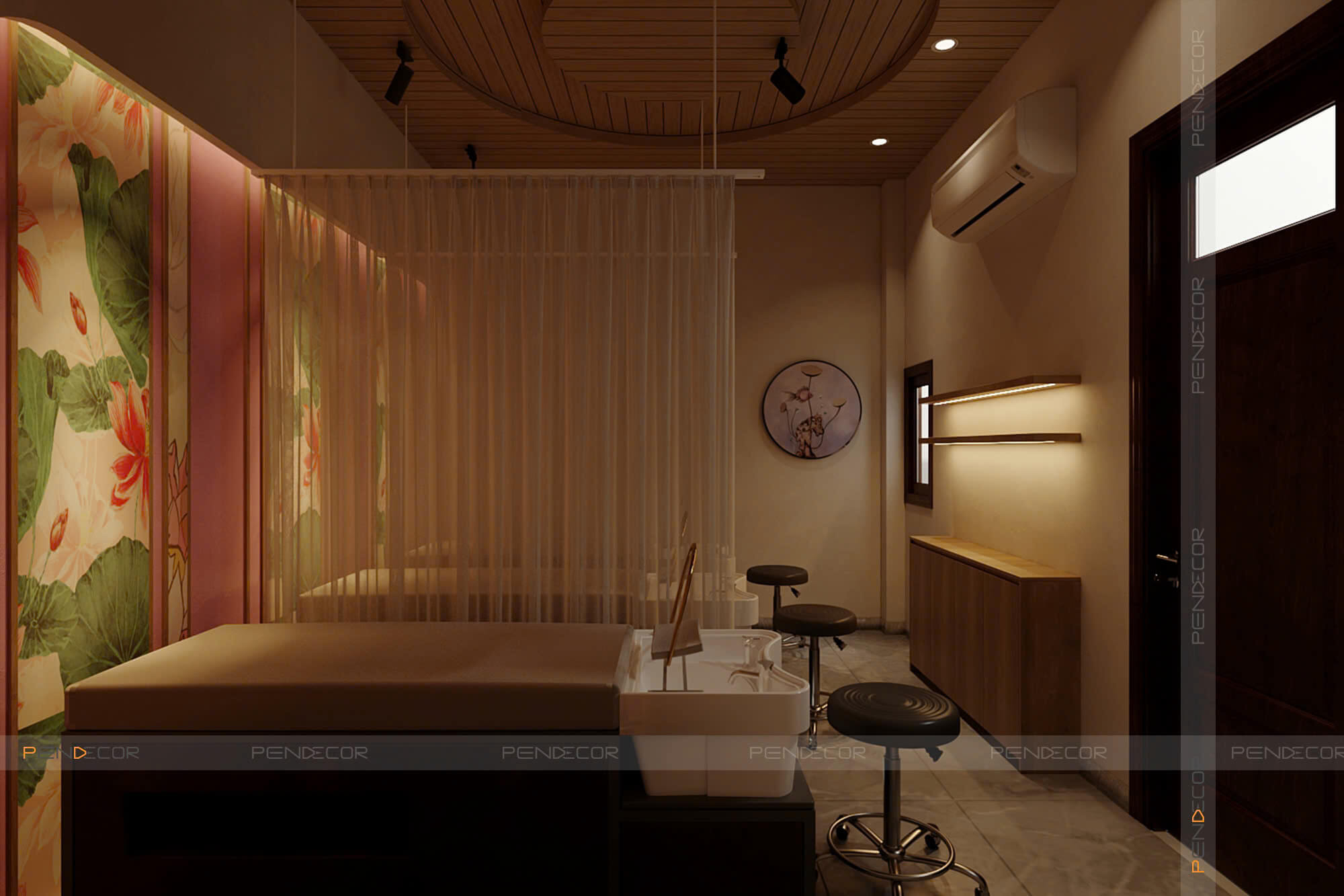 Thiết Kế Salon Tóc Qi Hair & Beauty Salon