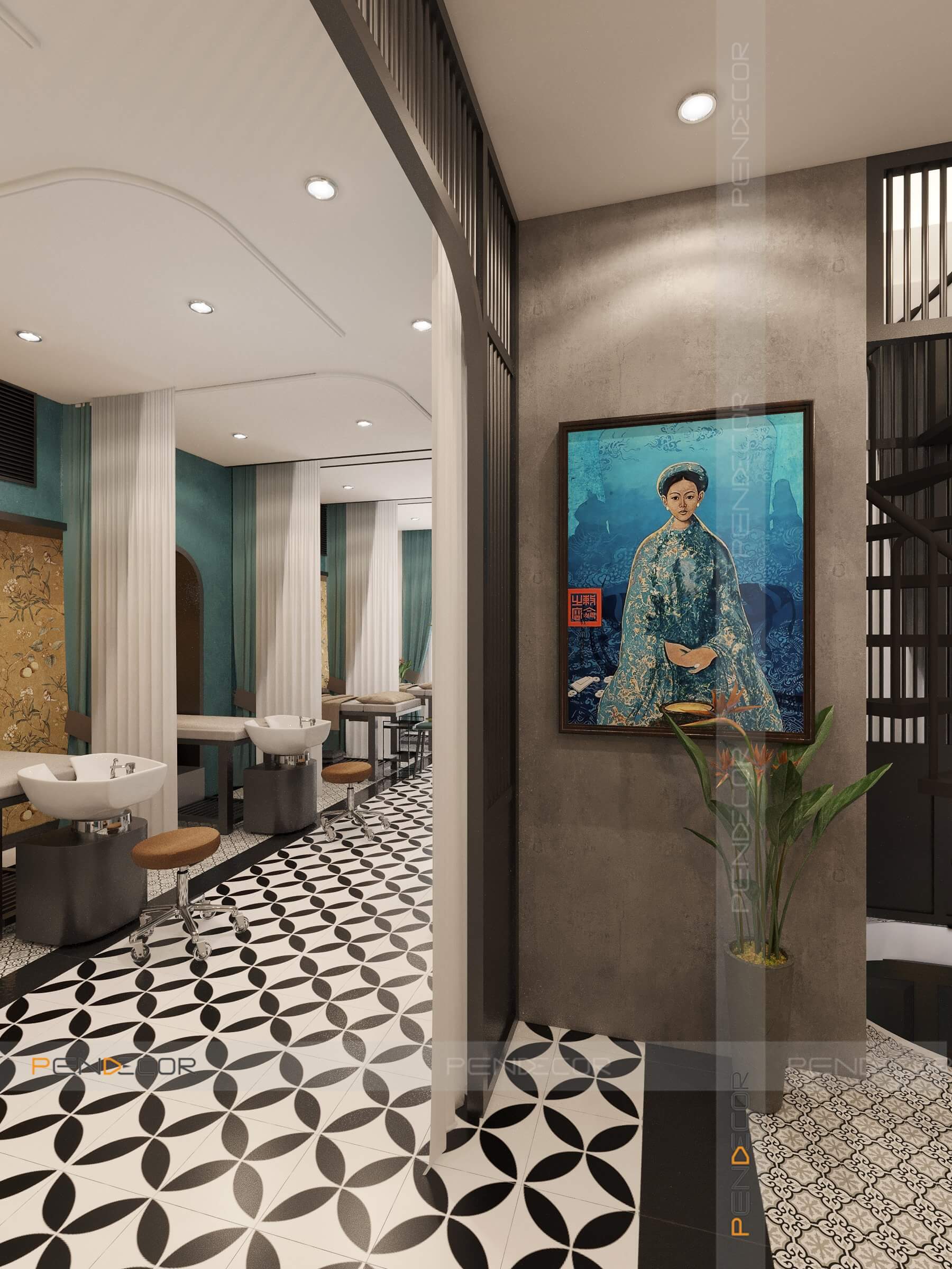 cách mở spa Pendecor