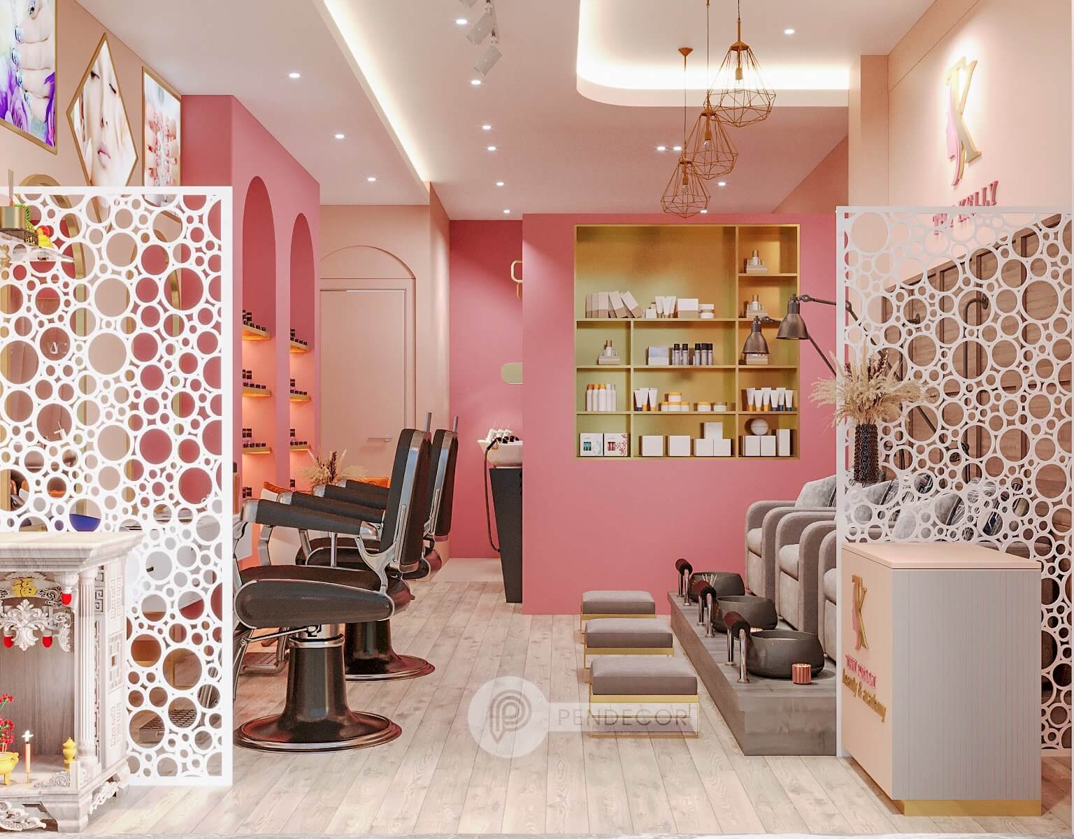 chi phí mở spa mini Pendecor