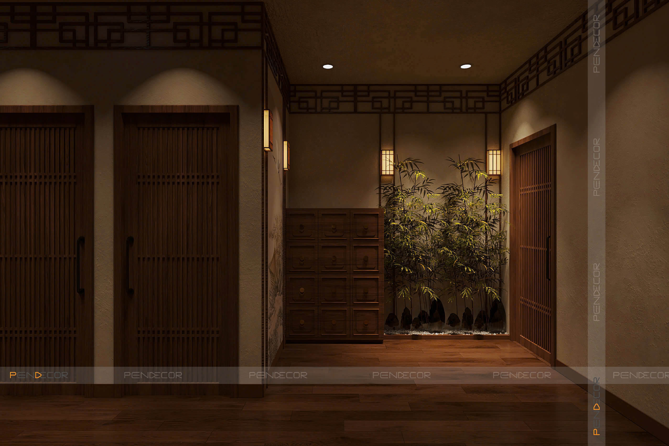 thiết kế spa gội đầu dưỡng sinh