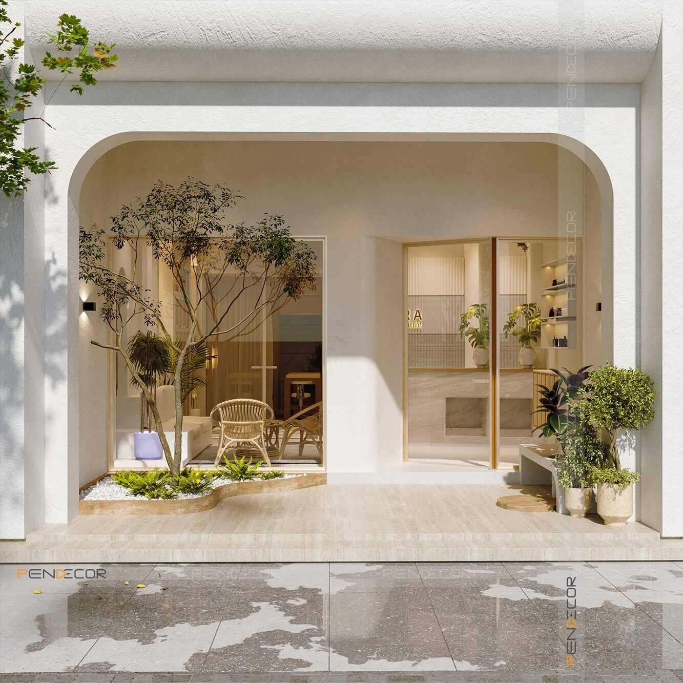 thiết kế spa dưỡng sinh Pendecor