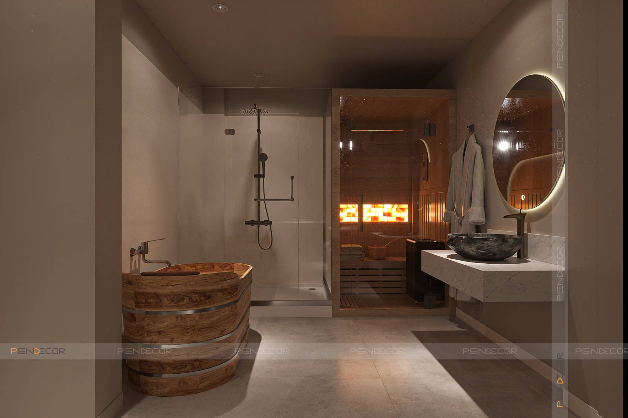 mẫu thiết kế spa đẹp Pendecor