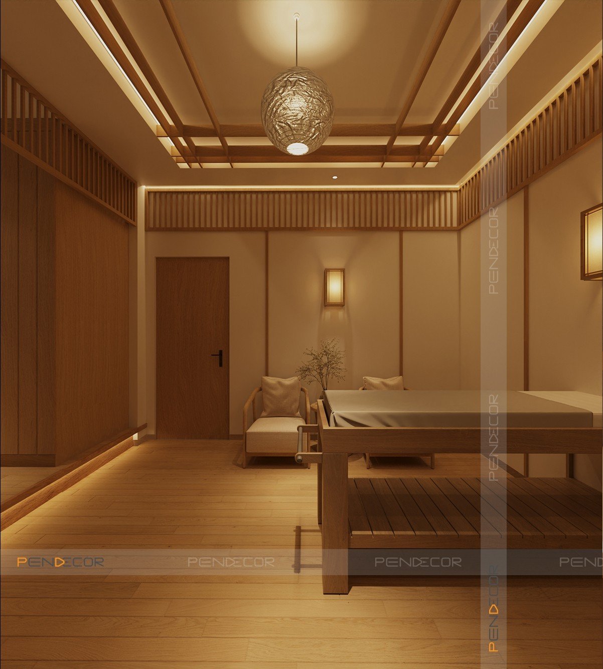 thi công thiết kế spa Pendecor