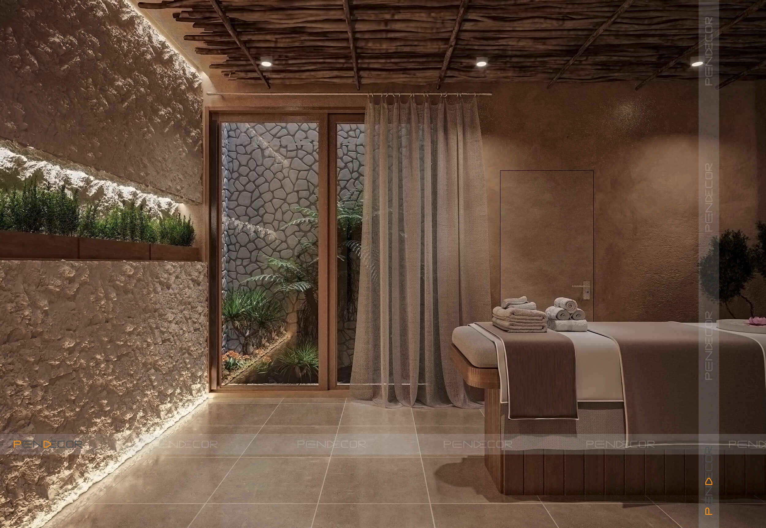 các mẫu spa đẹp Pendecor