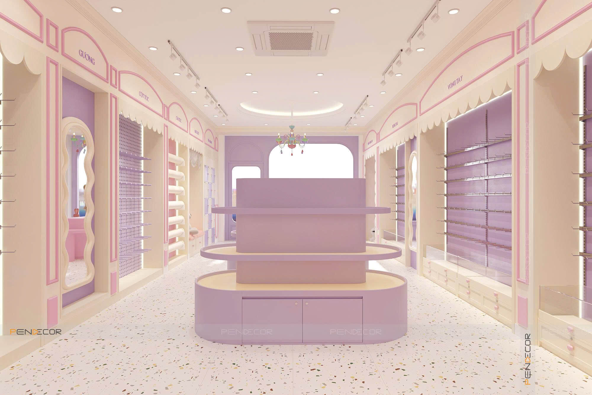 Thiết Kế Shop Phụ Kiện Bòn Bon Shop