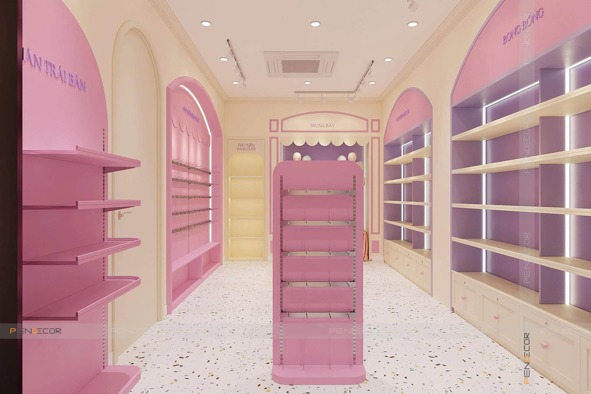 Thiết Kế Shop Phụ Kiện Bòn Bon Shop