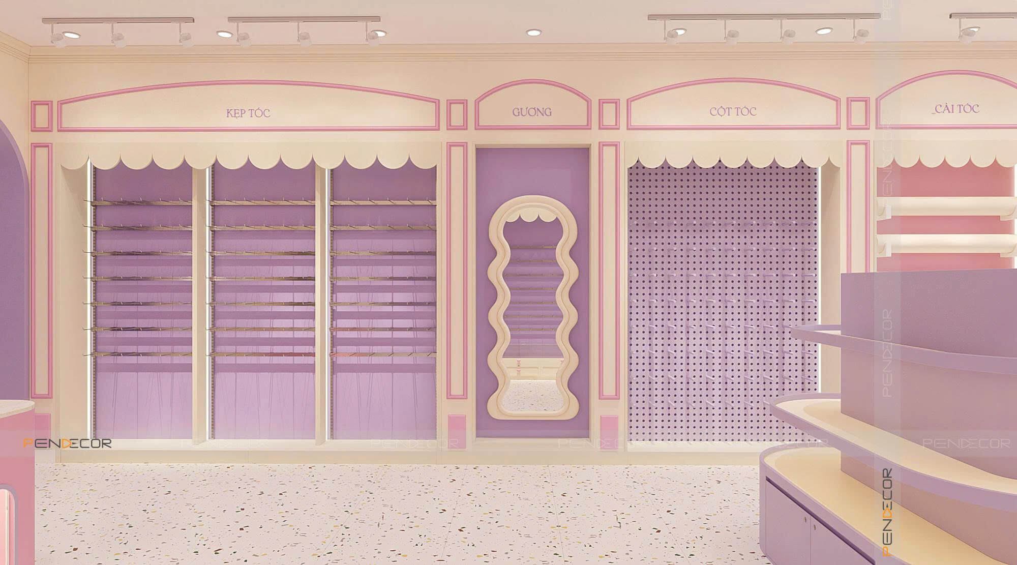 Thiết Kế Shop Phụ Kiện Bòn Bon Shop