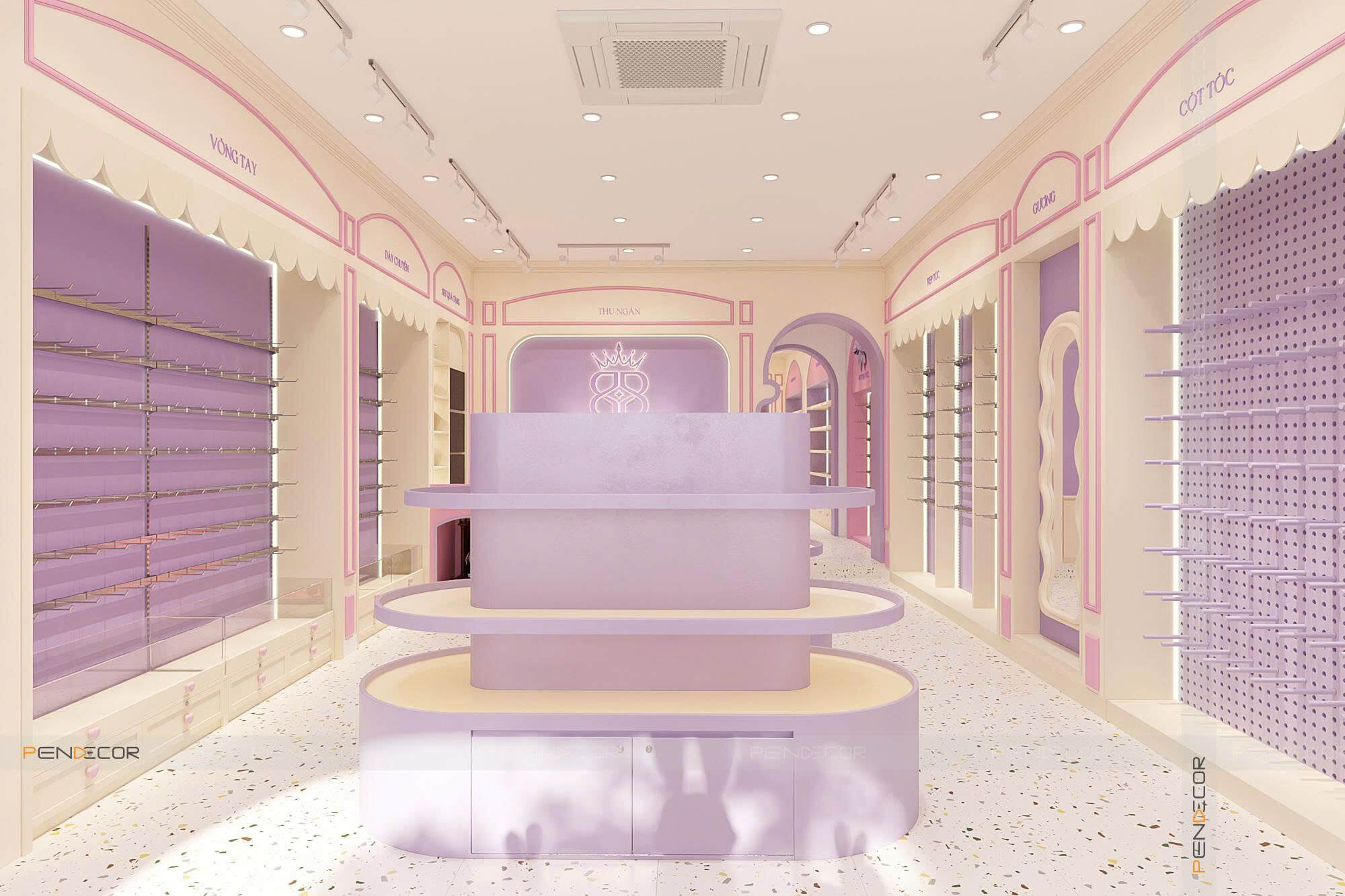 Thiết Kế Shop Phụ Kiện Bòn Bon Shop