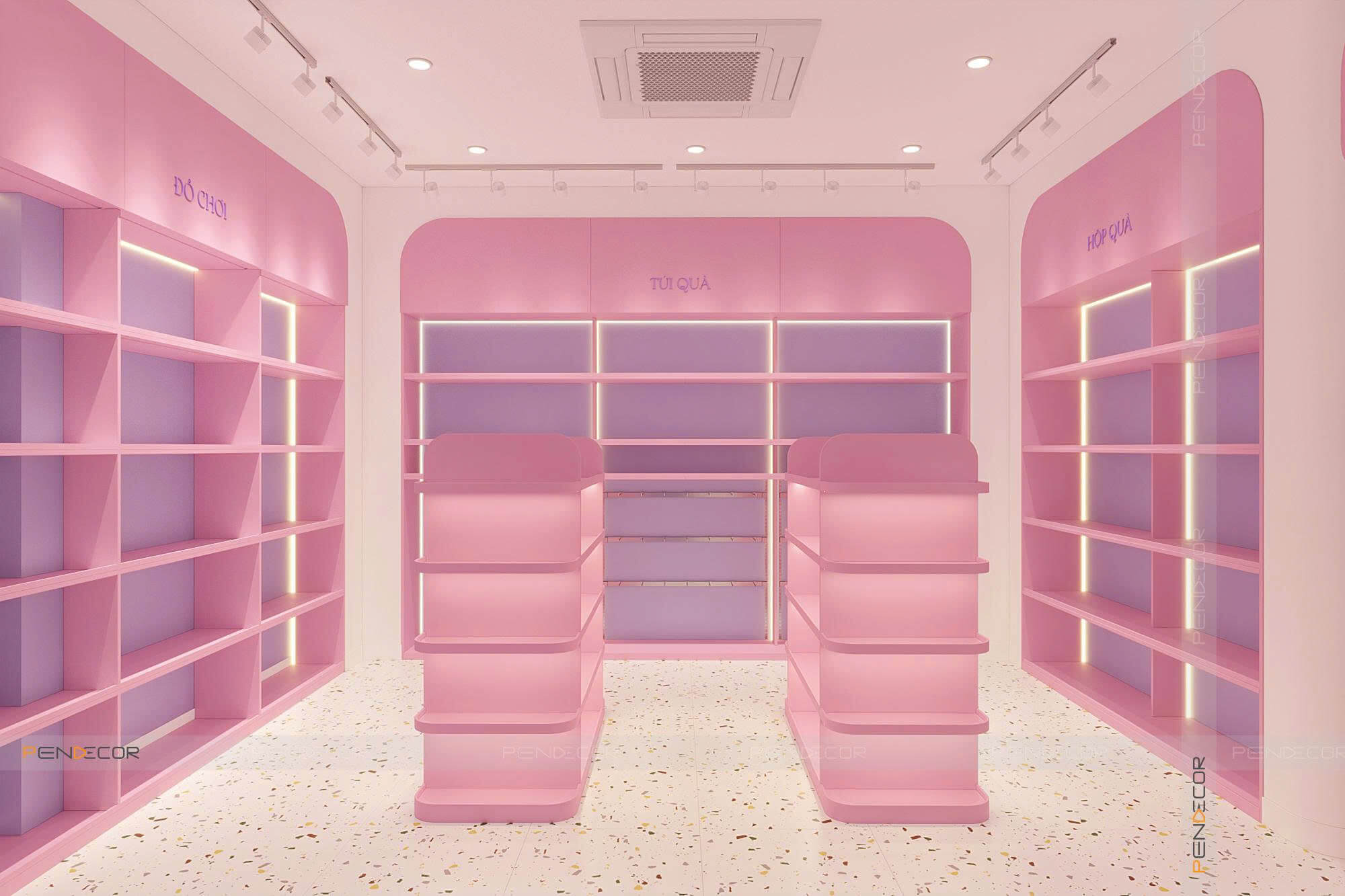 Thiết Kế Shop Phụ Kiện Bòn Bon Shop