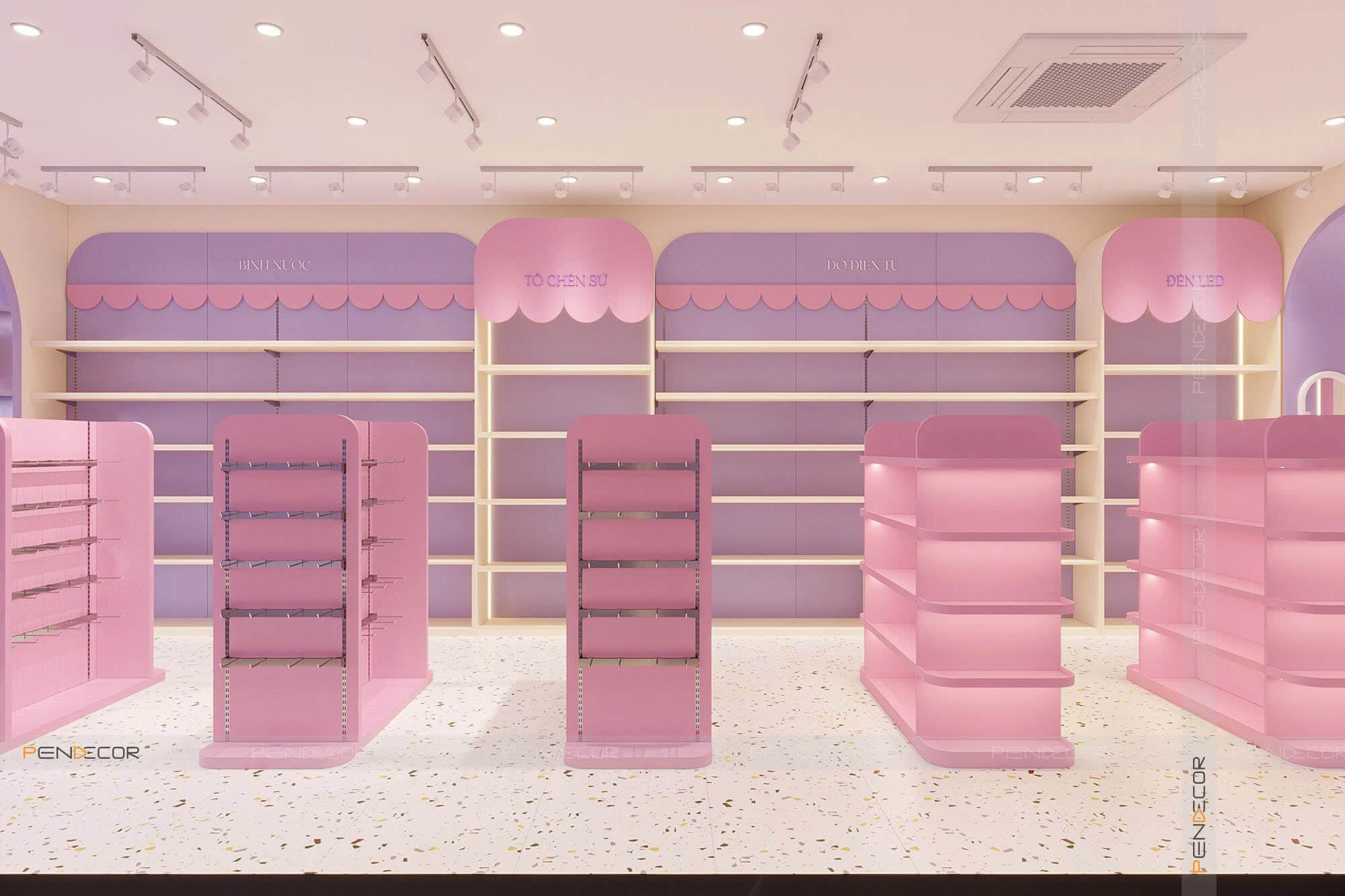 Thiết Kế Shop Phụ Kiện Bòn Bon Shop