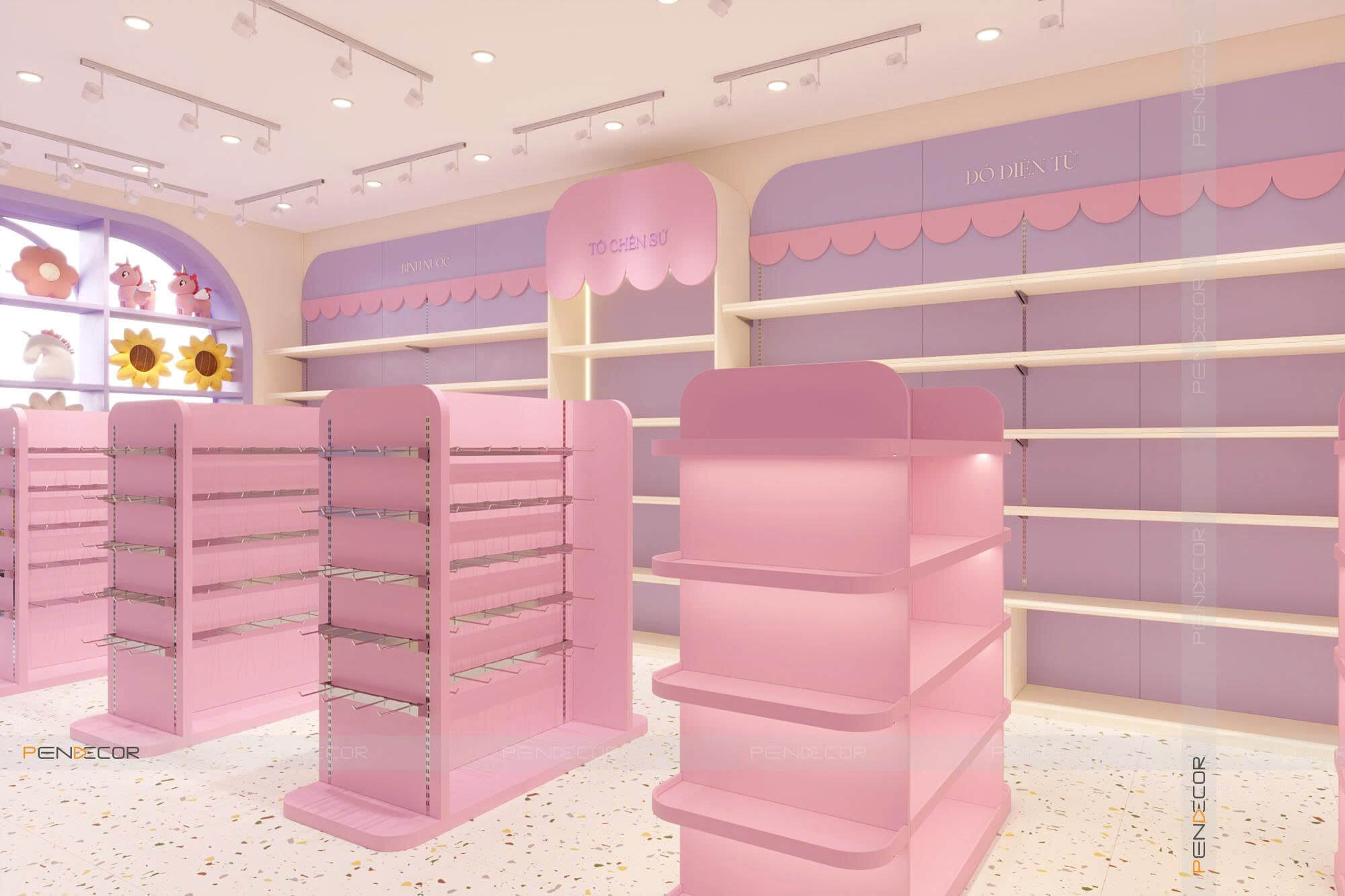 Thiết Kế Shop Phụ Kiện Bòn Bon Shop