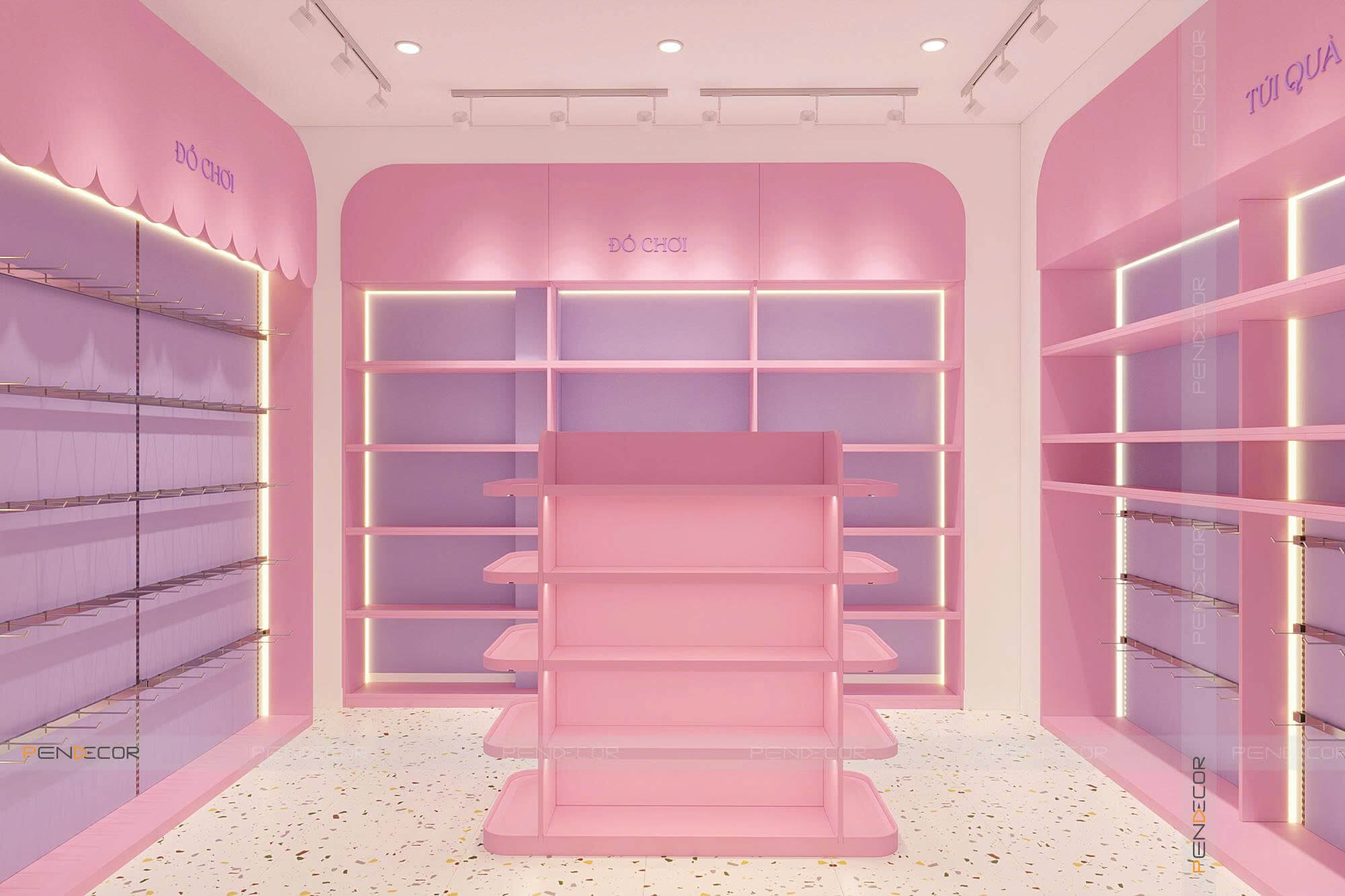 Thiết Kế Shop Phụ Kiện Bòn Bon Shop