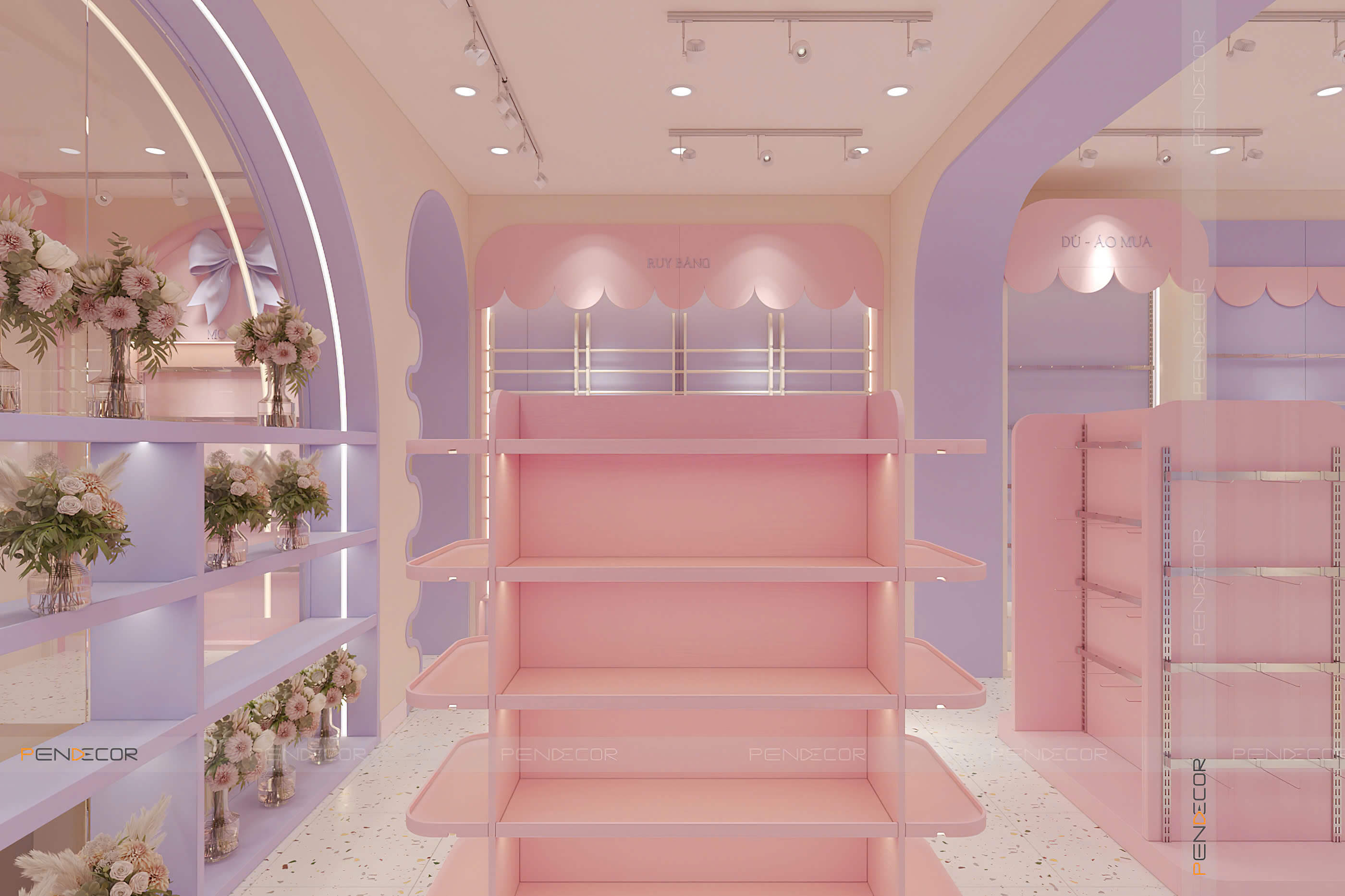 Thiết Kế Shop Phụ Kiện Bòn Bon Shop