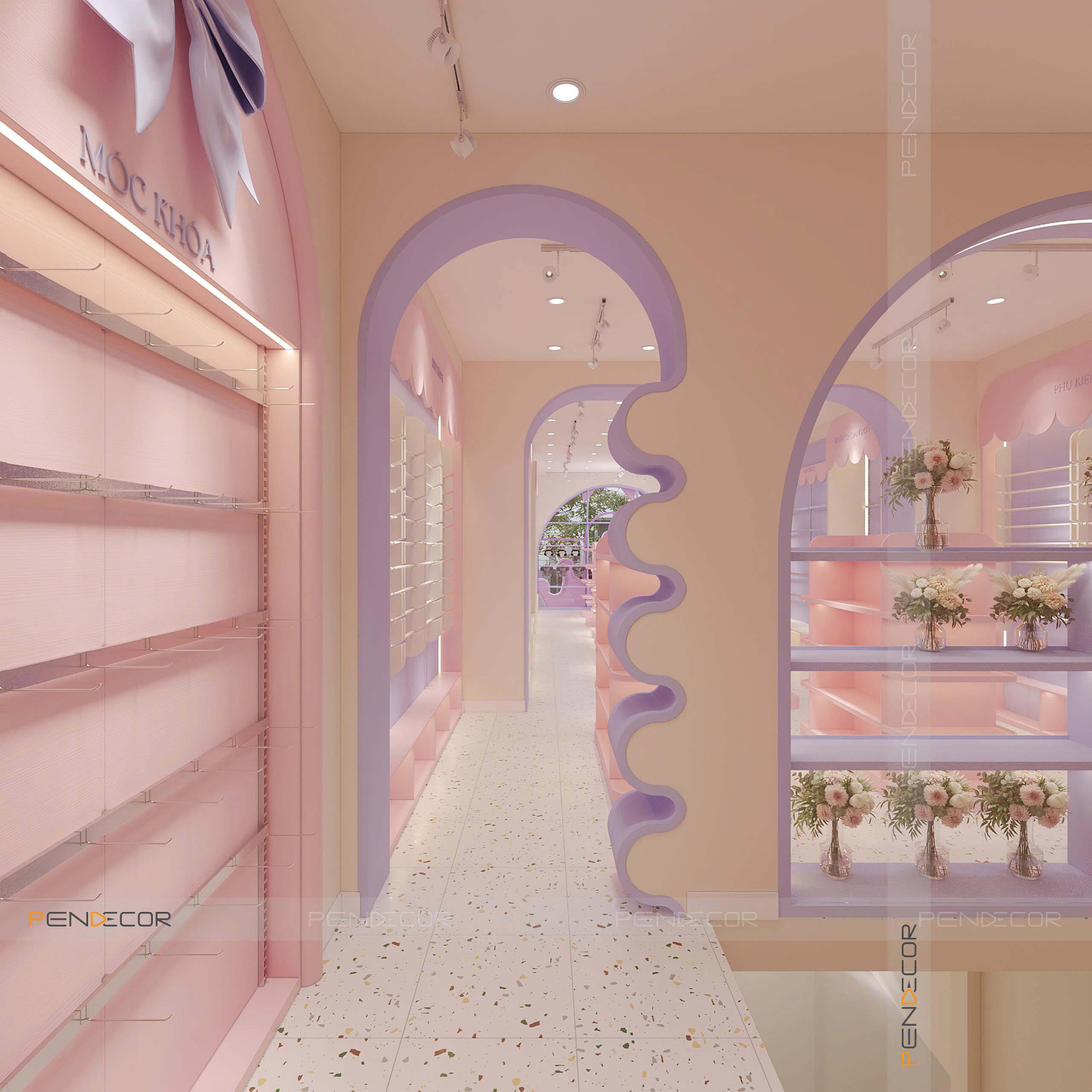 Thiết Kế Shop Phụ Kiện Bòn Bon Shop