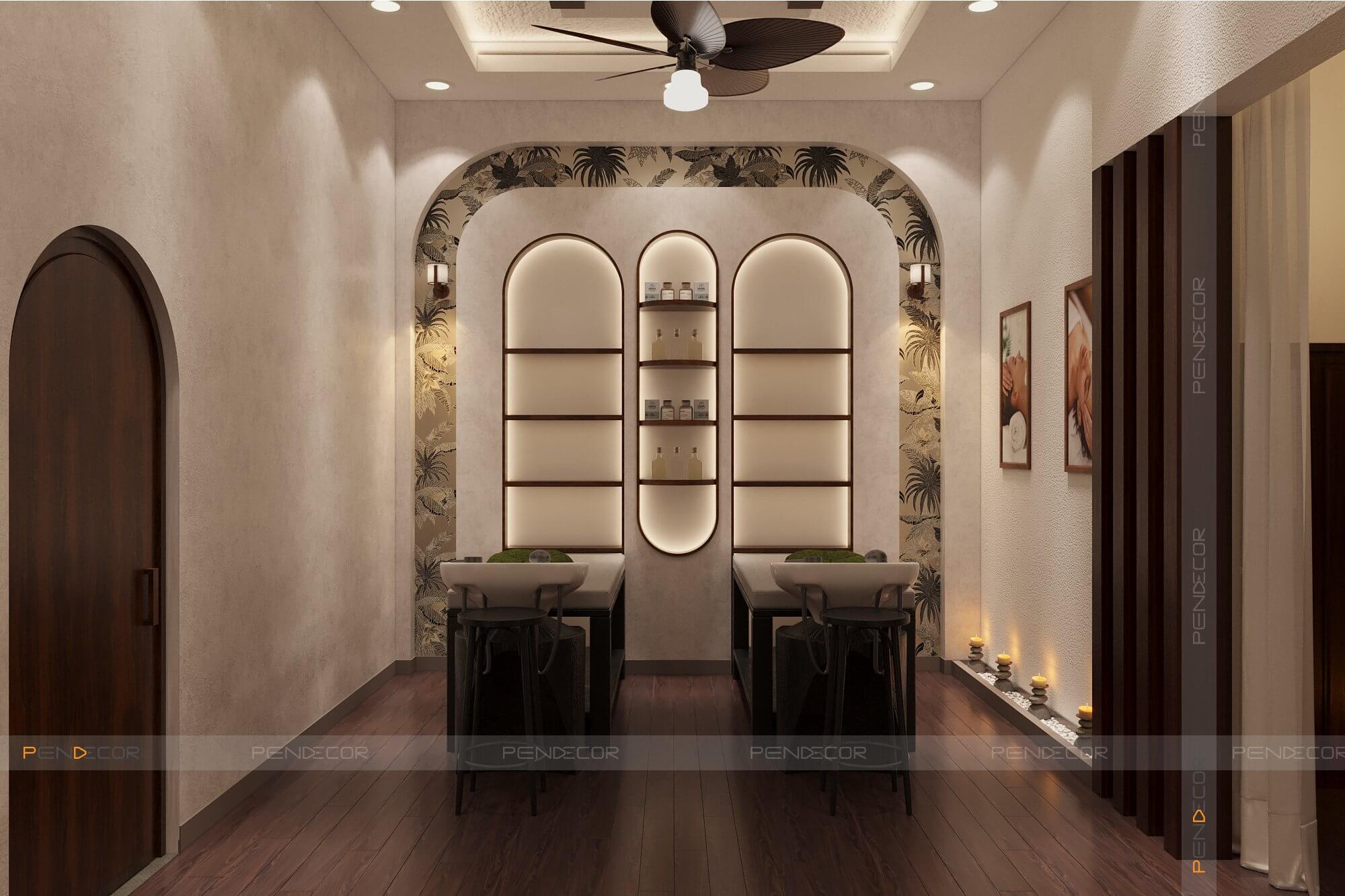 thiết kế nội thất spa Pendecor