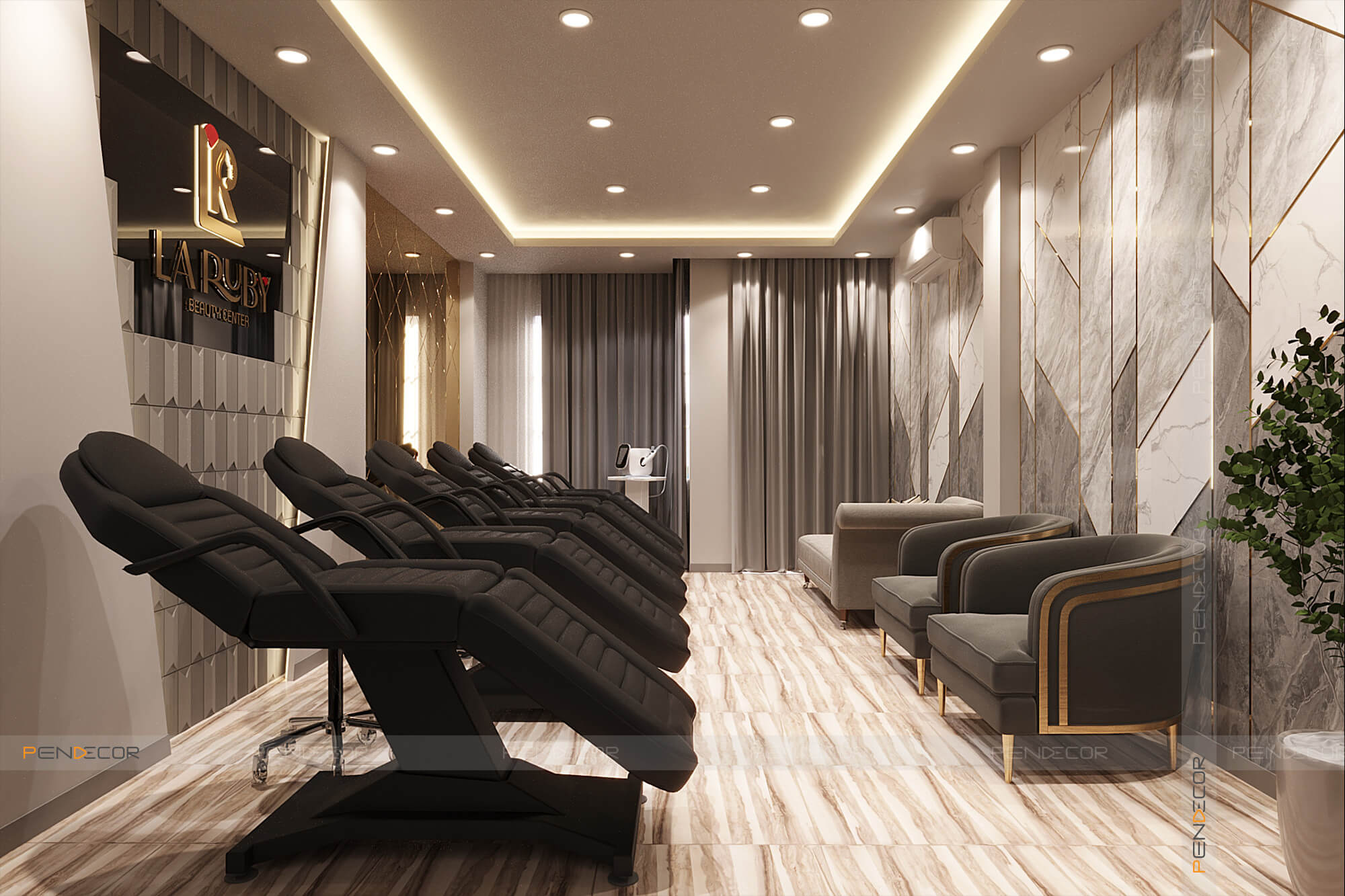 thiet ke spa dep Pendecor