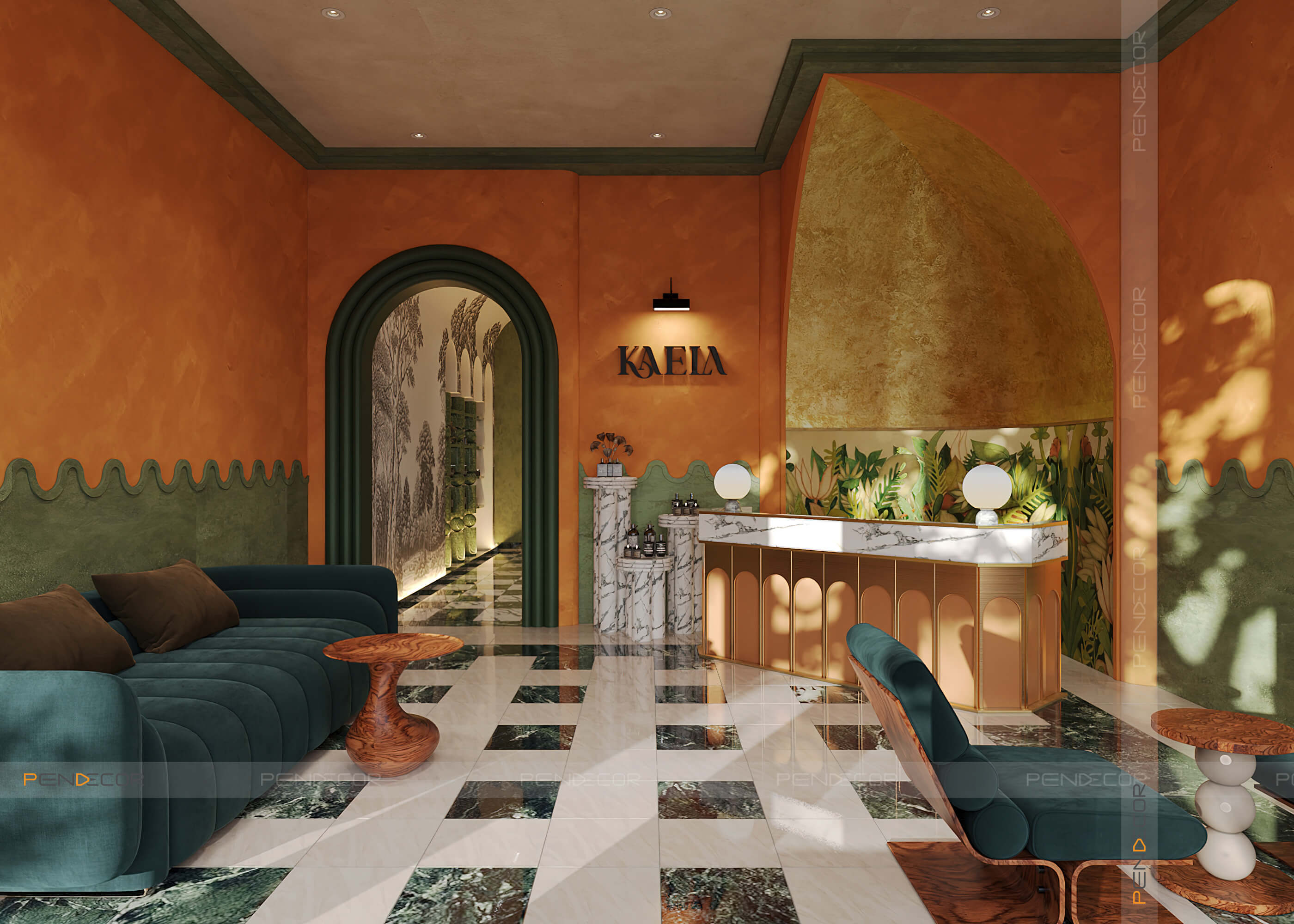 những mẫu hình spa đẹp