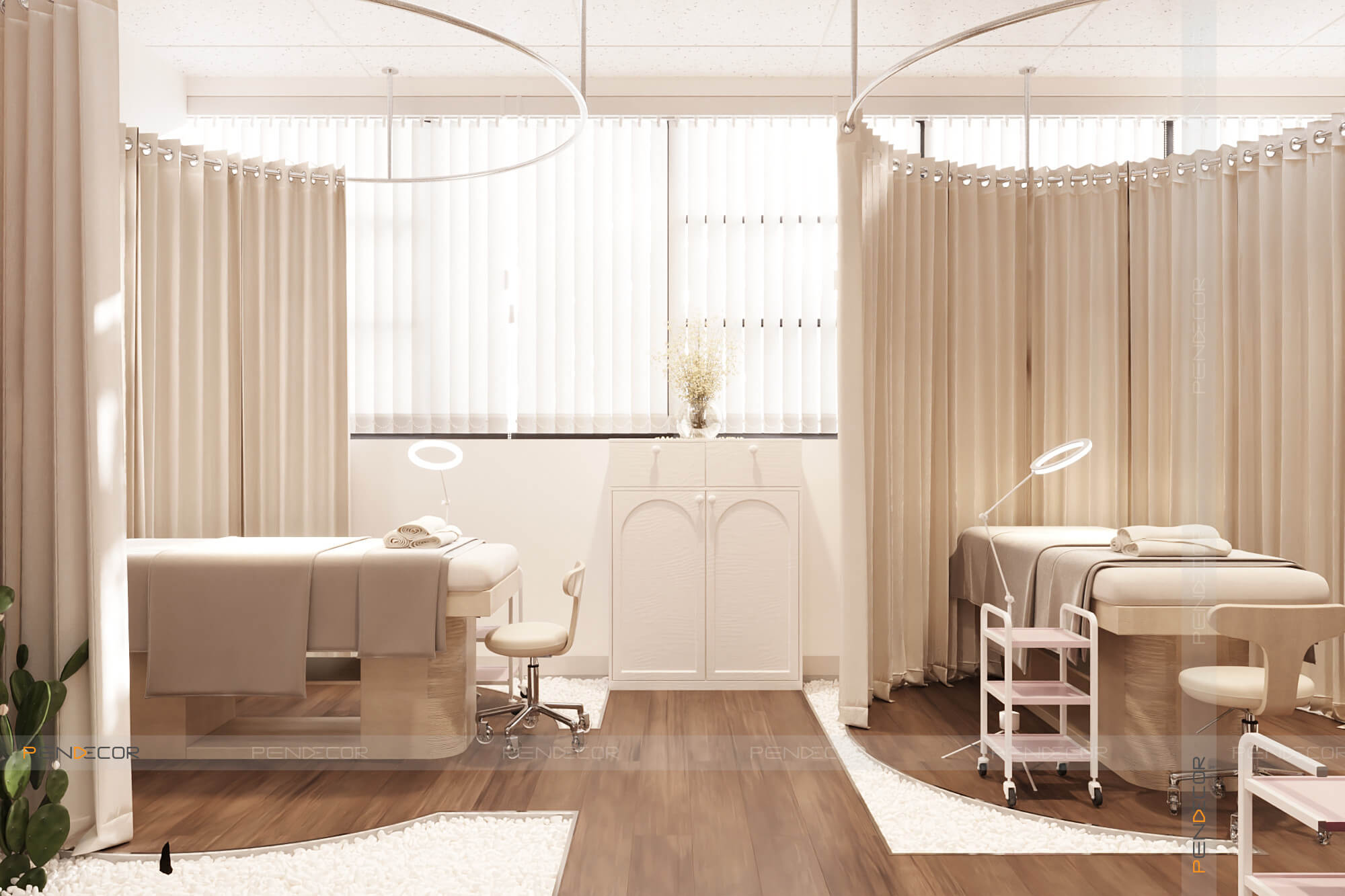 thiết kế spa đẹp Pendecor