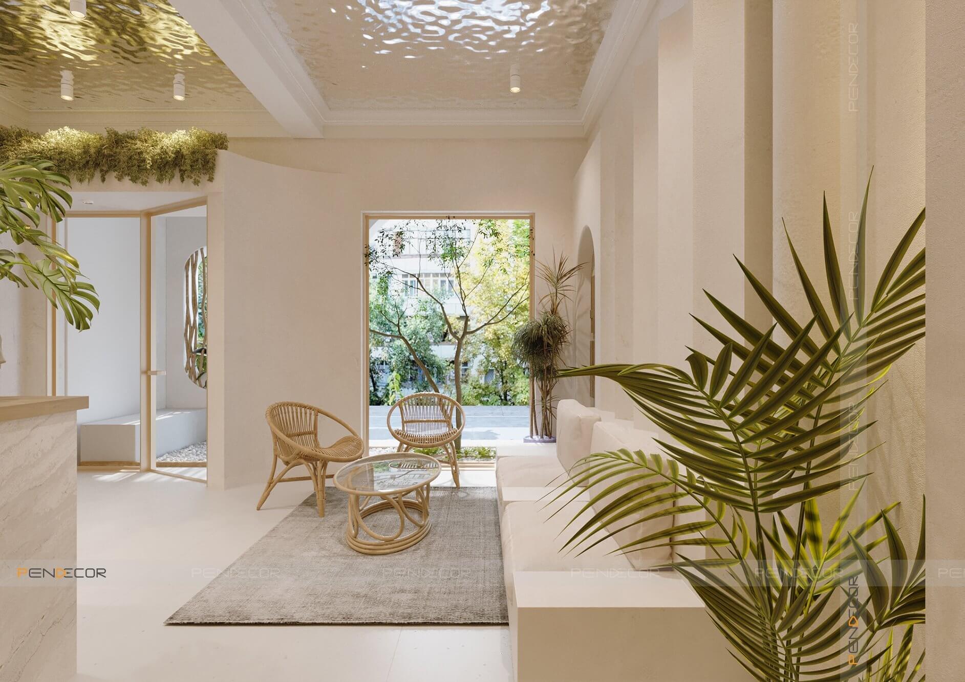 mẫu thiết kế spa đẹp Pendecor