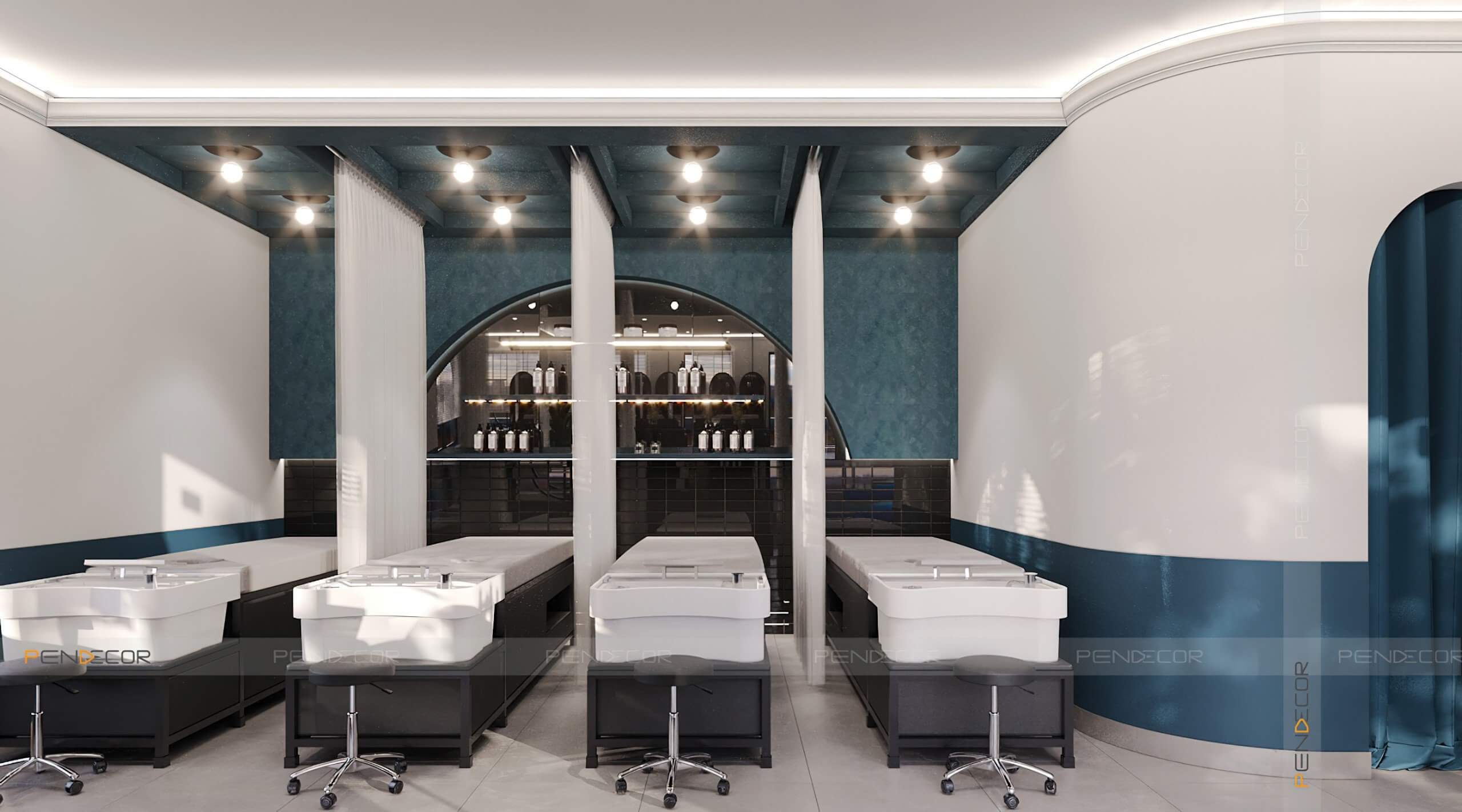 thi công thiết kế spa Pendecor